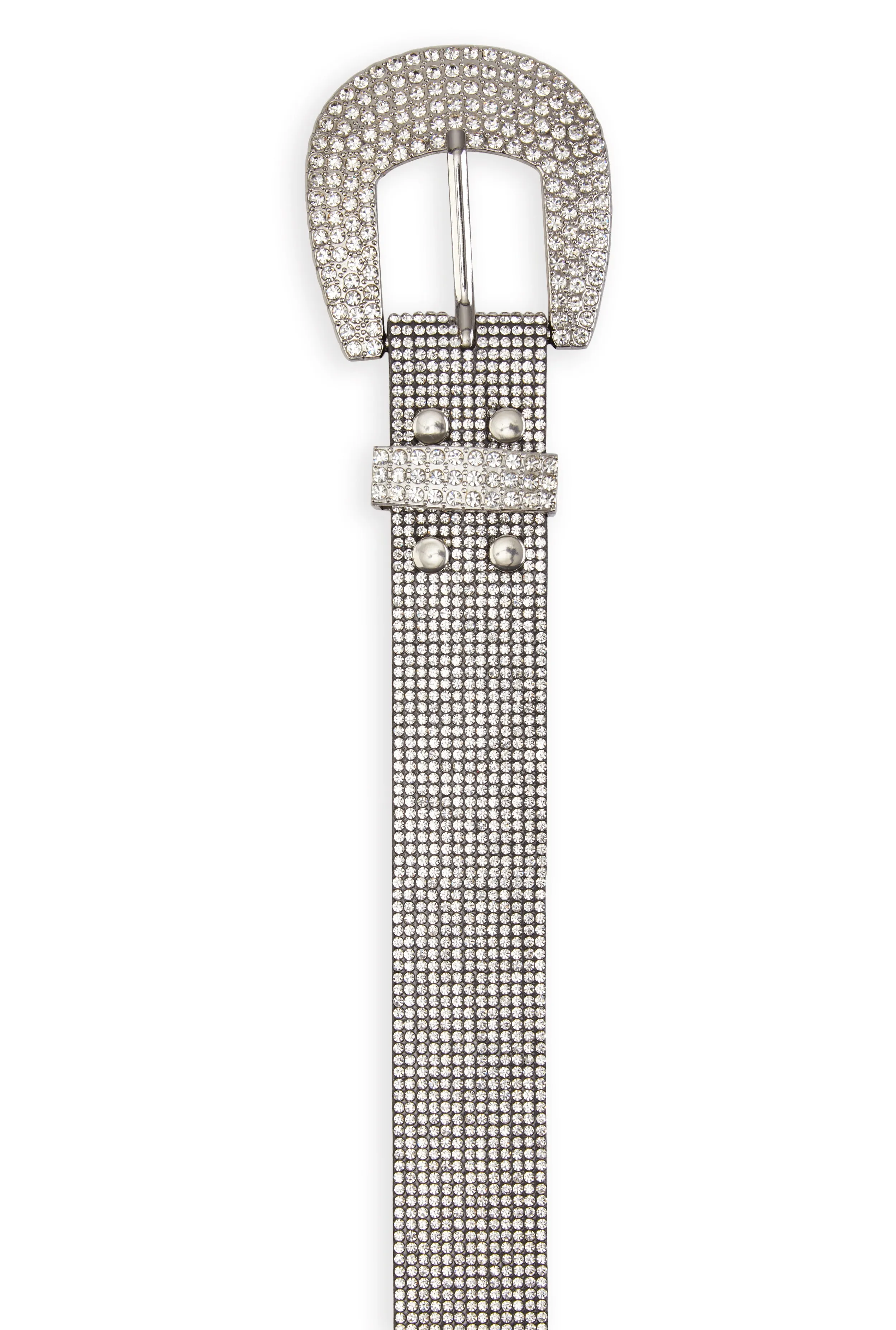 Plus Size Rhinestone Studded Western Buckle Belt sold by Rainbow product image thumbnail 3