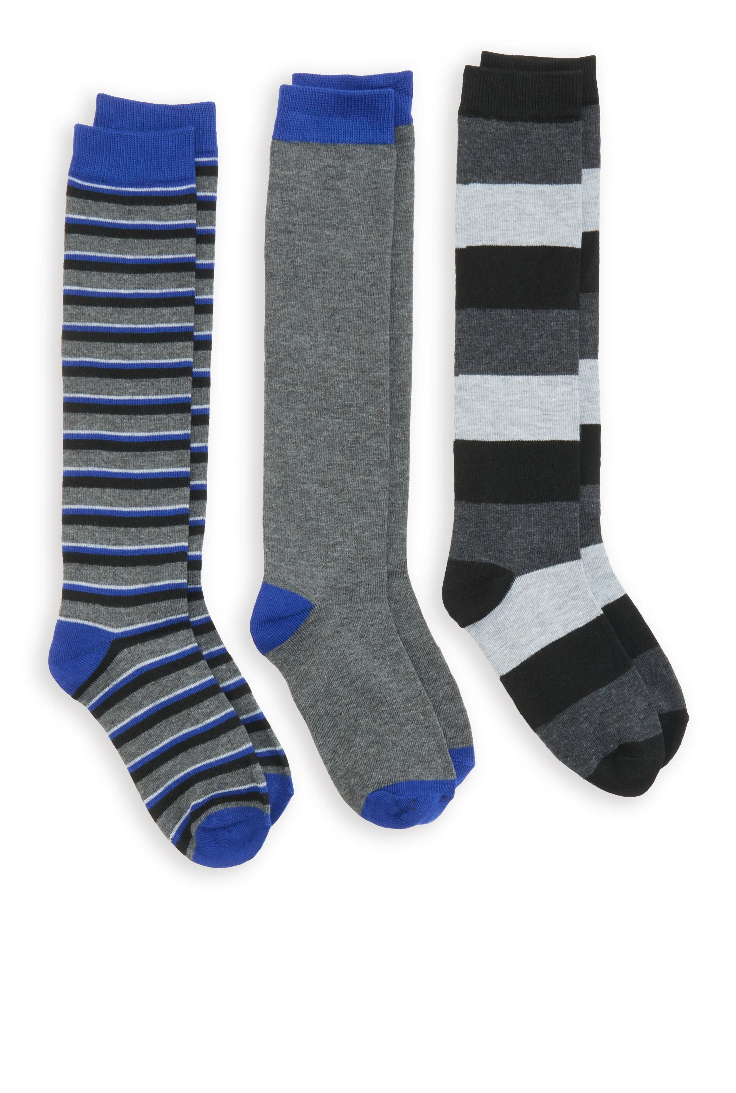 Striped Knee High Socks 3 Pack Size 9-11 sold by Rainbow product image thumbnail 2