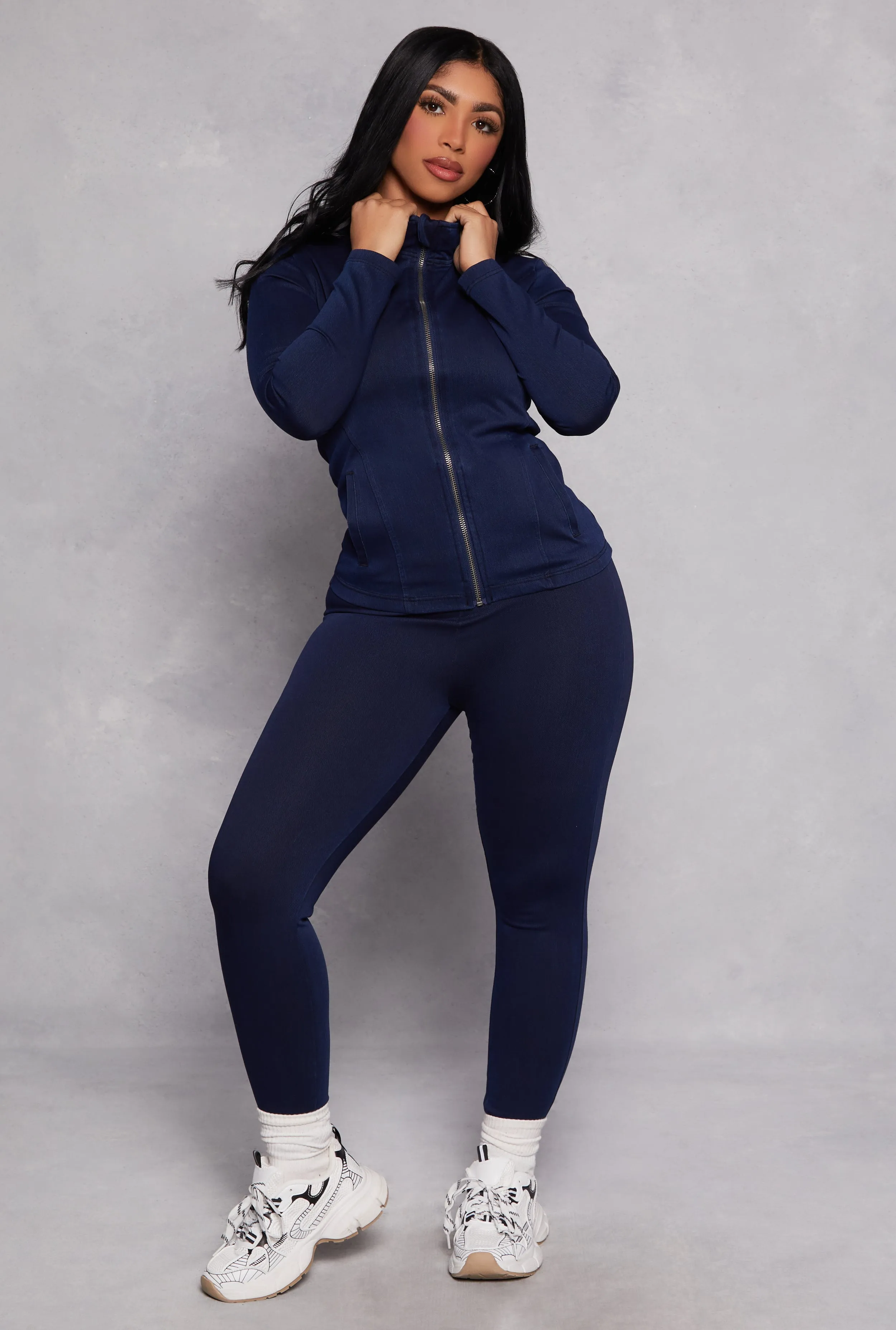 Stretch Twill Track Jacket sold by Rainbow product image thumbnail 2