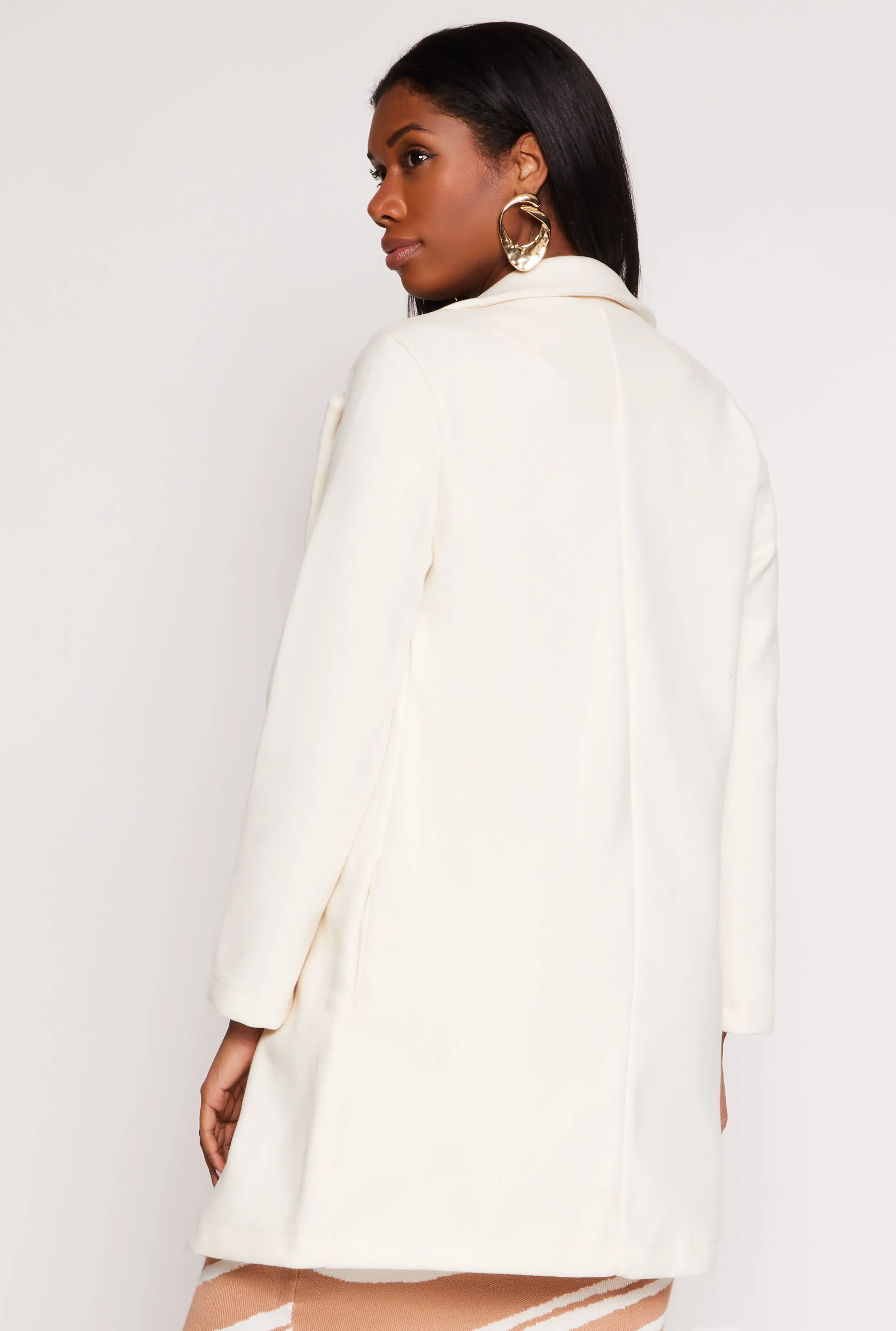 Iris Collared Open Front Coat sold by Rainbow product image thumbnail 3