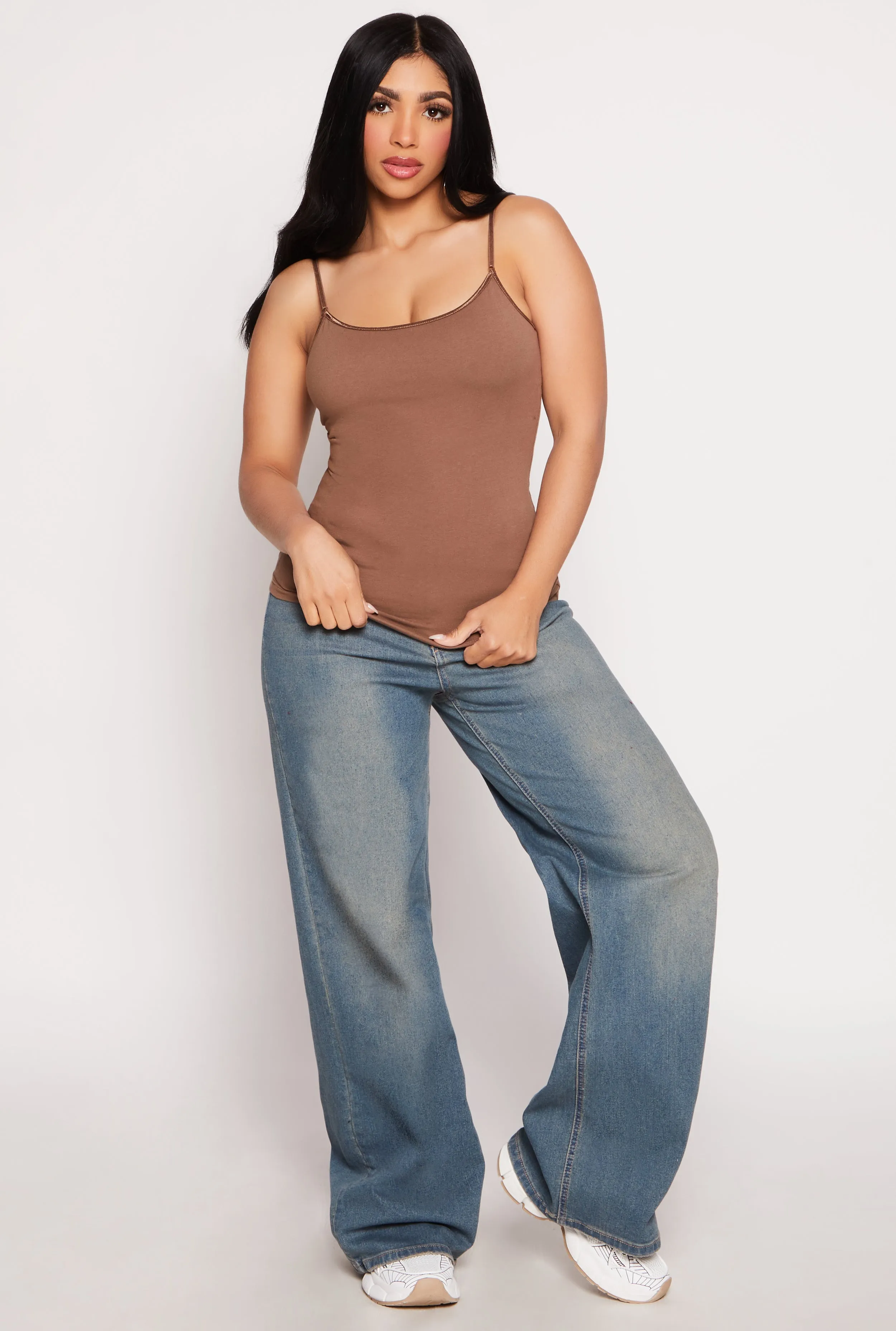 Scoop Neck Shelf Bra Cami sold by Rainbow product image thumbnail 2