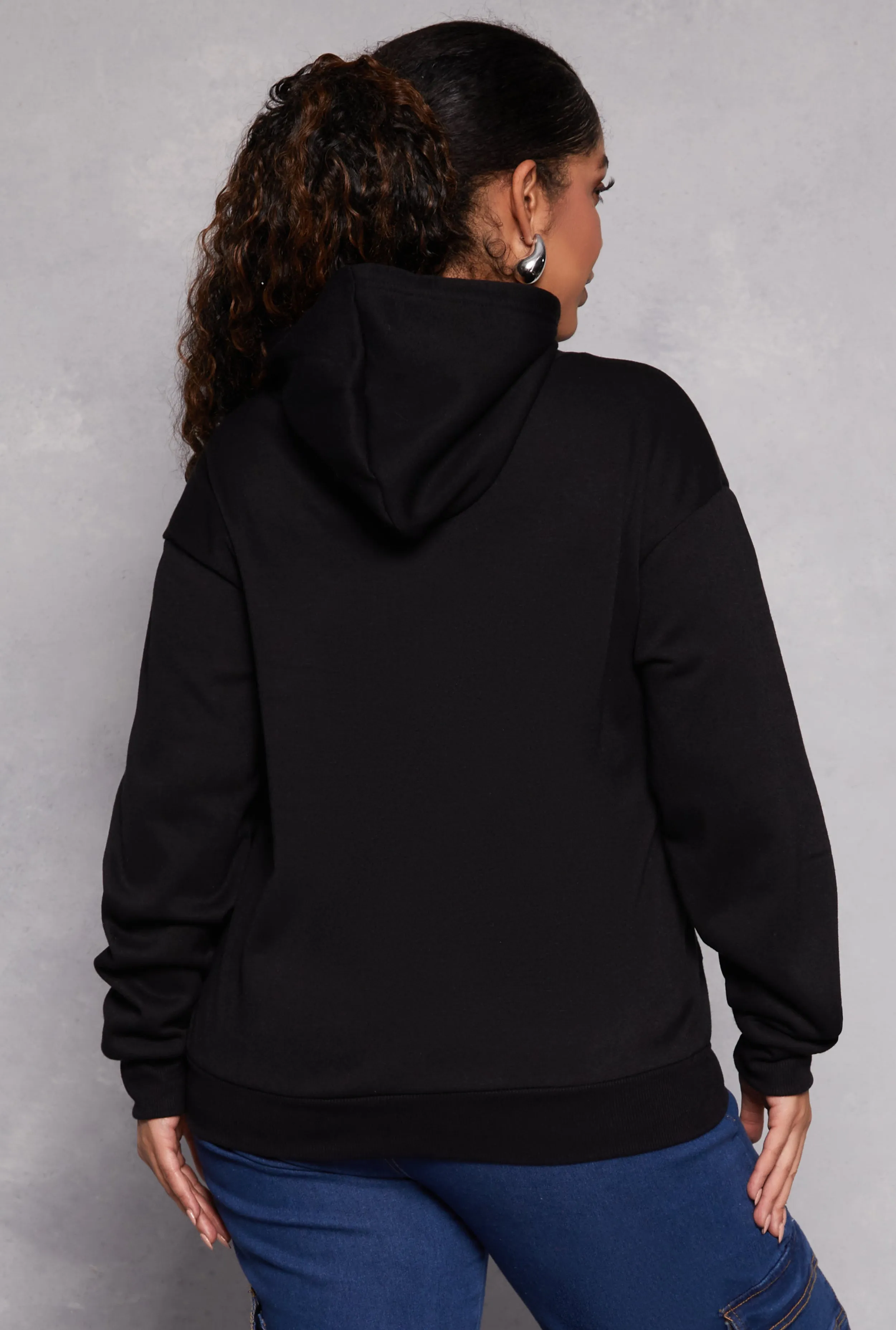 Plus Size Nope Not Today Hoodie sold by Rainbow product image thumbnail 3