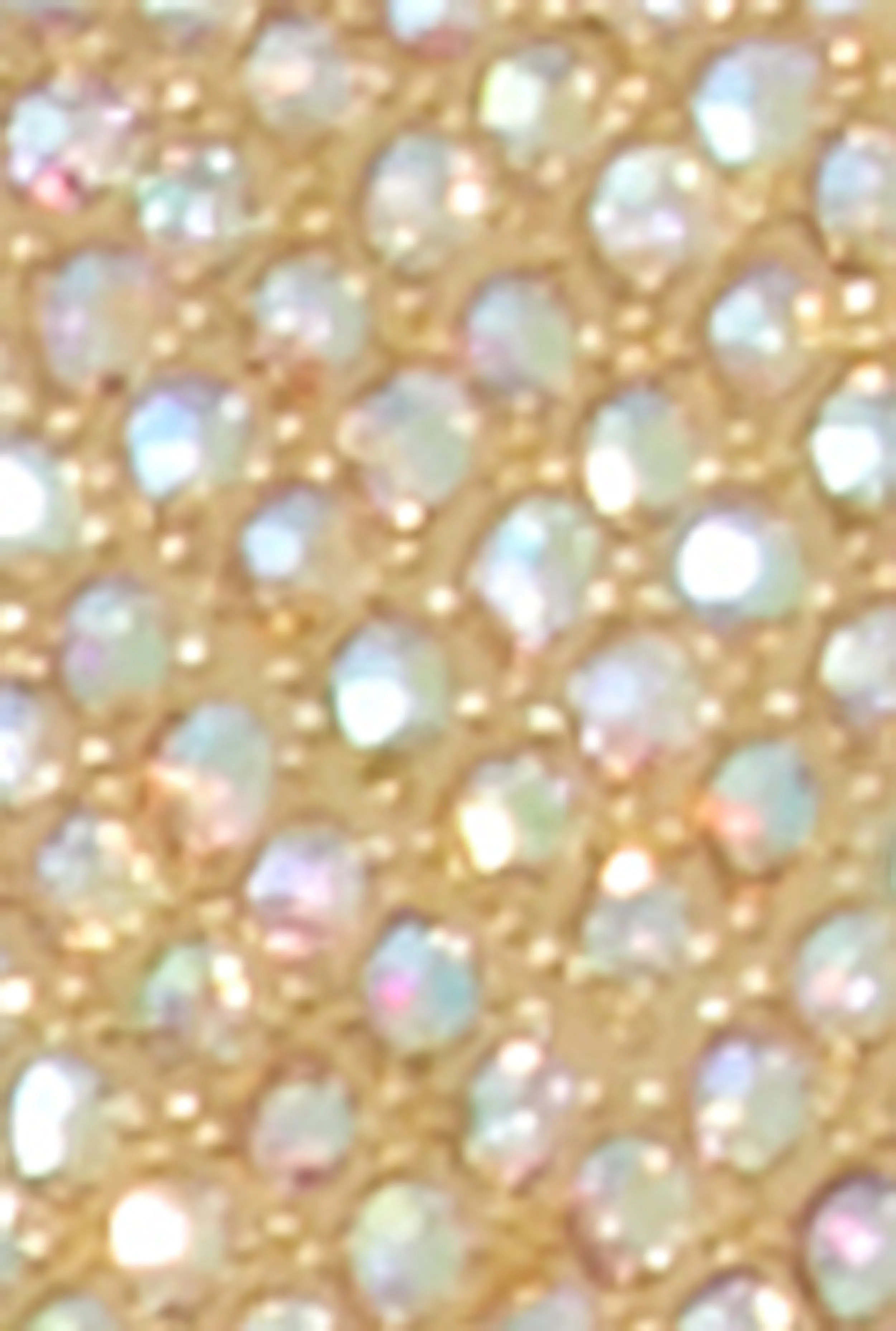 Pave Rhinestone Heart Drop Earrings sold by Rainbow product image thumbnail 3