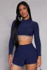 Rhinestone Fringe Hem Crop Top sold by Rainbow