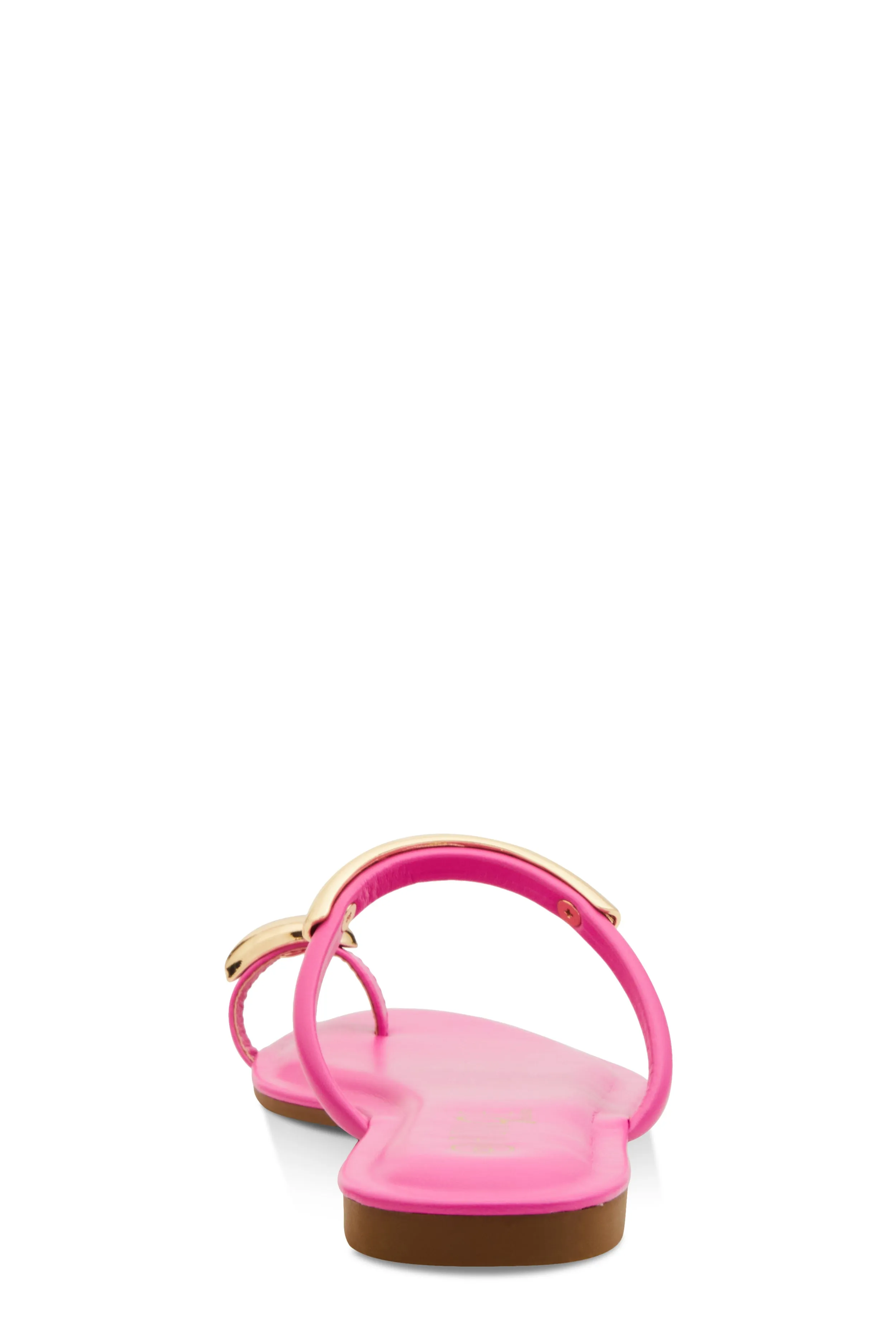 Metallic Detail Toe Loop Slide Sandals sold by Rainbow product image thumbnail 3