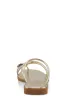Metallic Toe Loop Strappy Slide Sandals sold by Rainbow