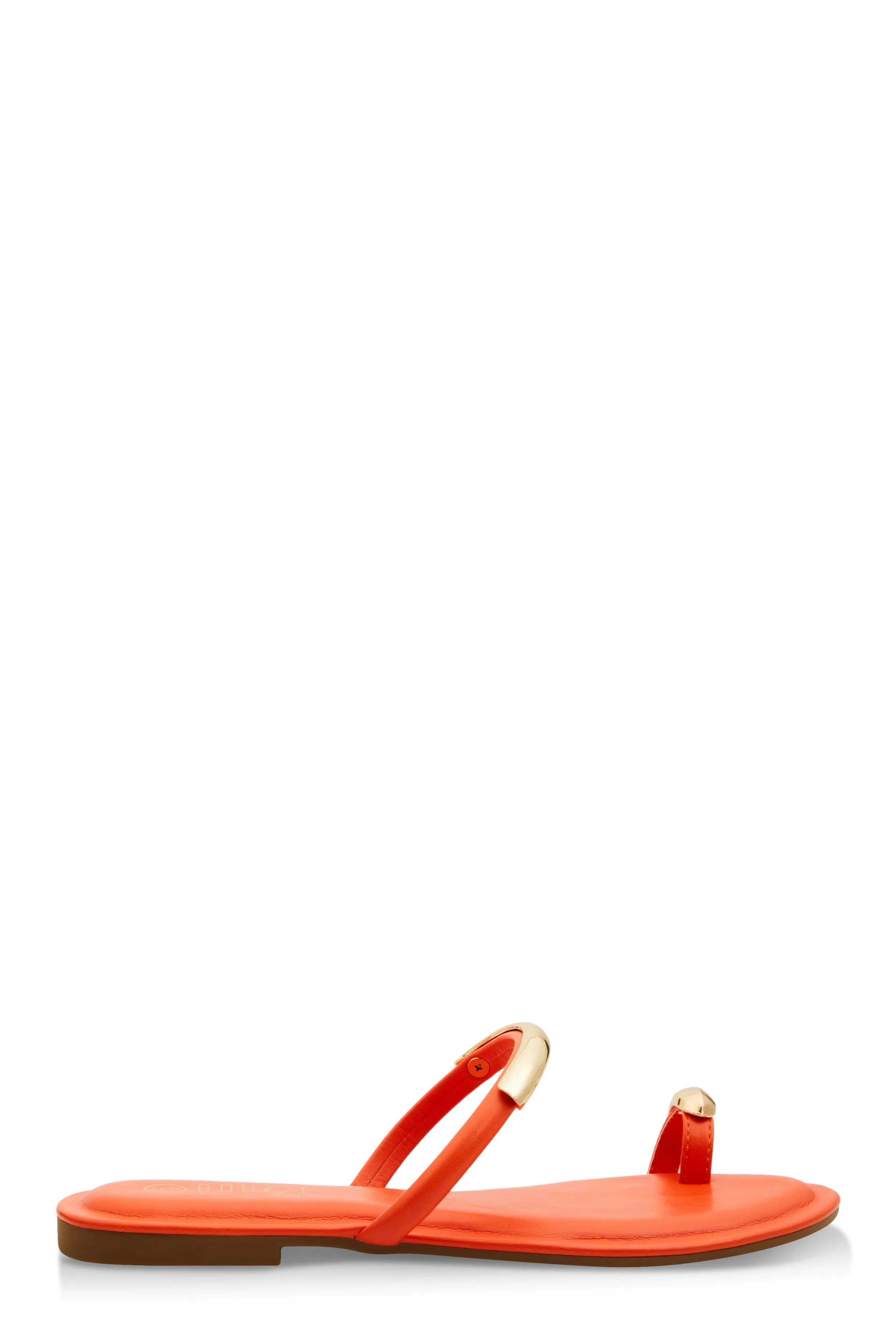 Metallic Detail Toe Loop Slide Sandals sold by Rainbow product image thumbnail 2