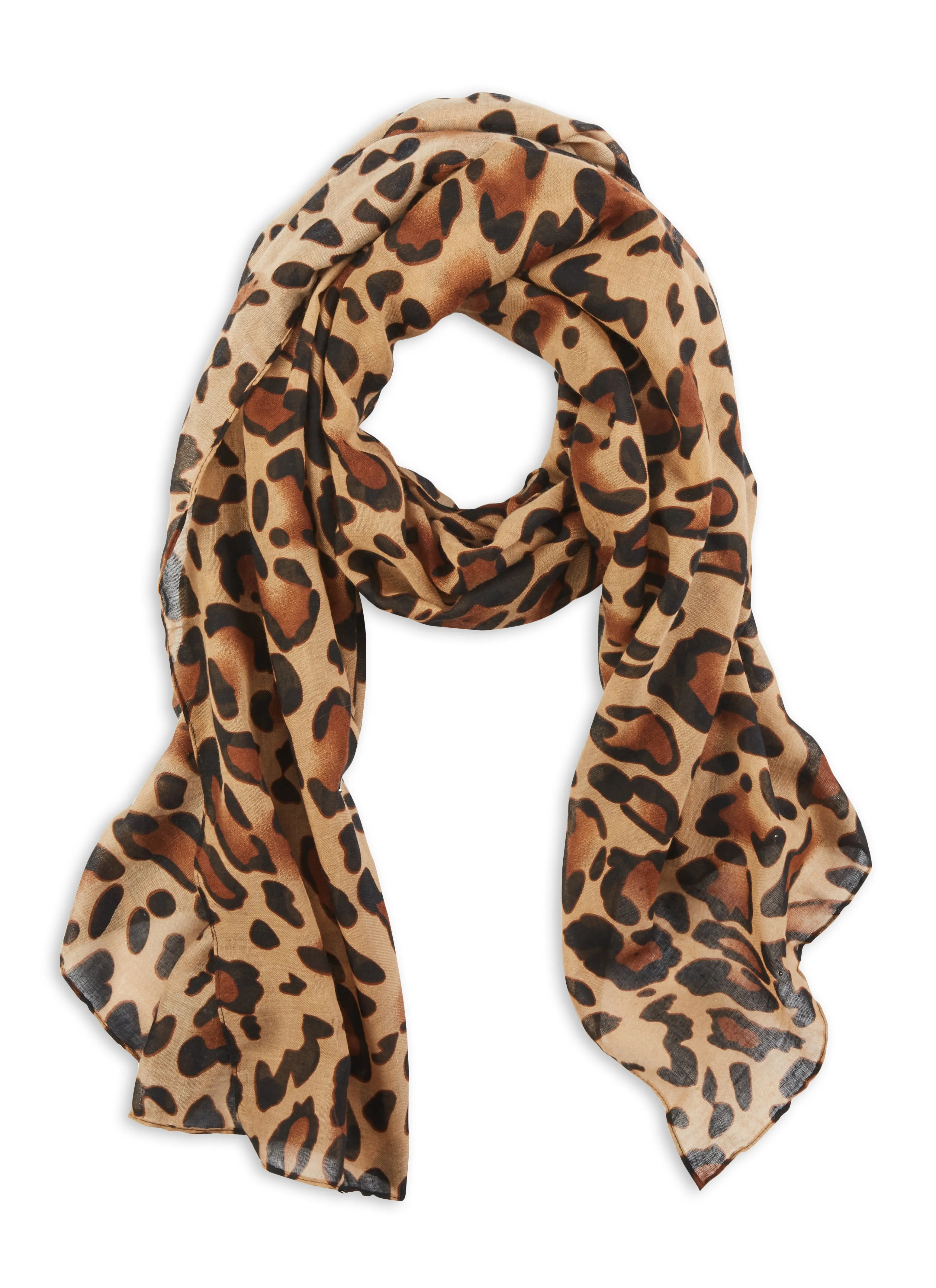 Leopard Print Scarf sold by Rainbow product image thumbnail 5