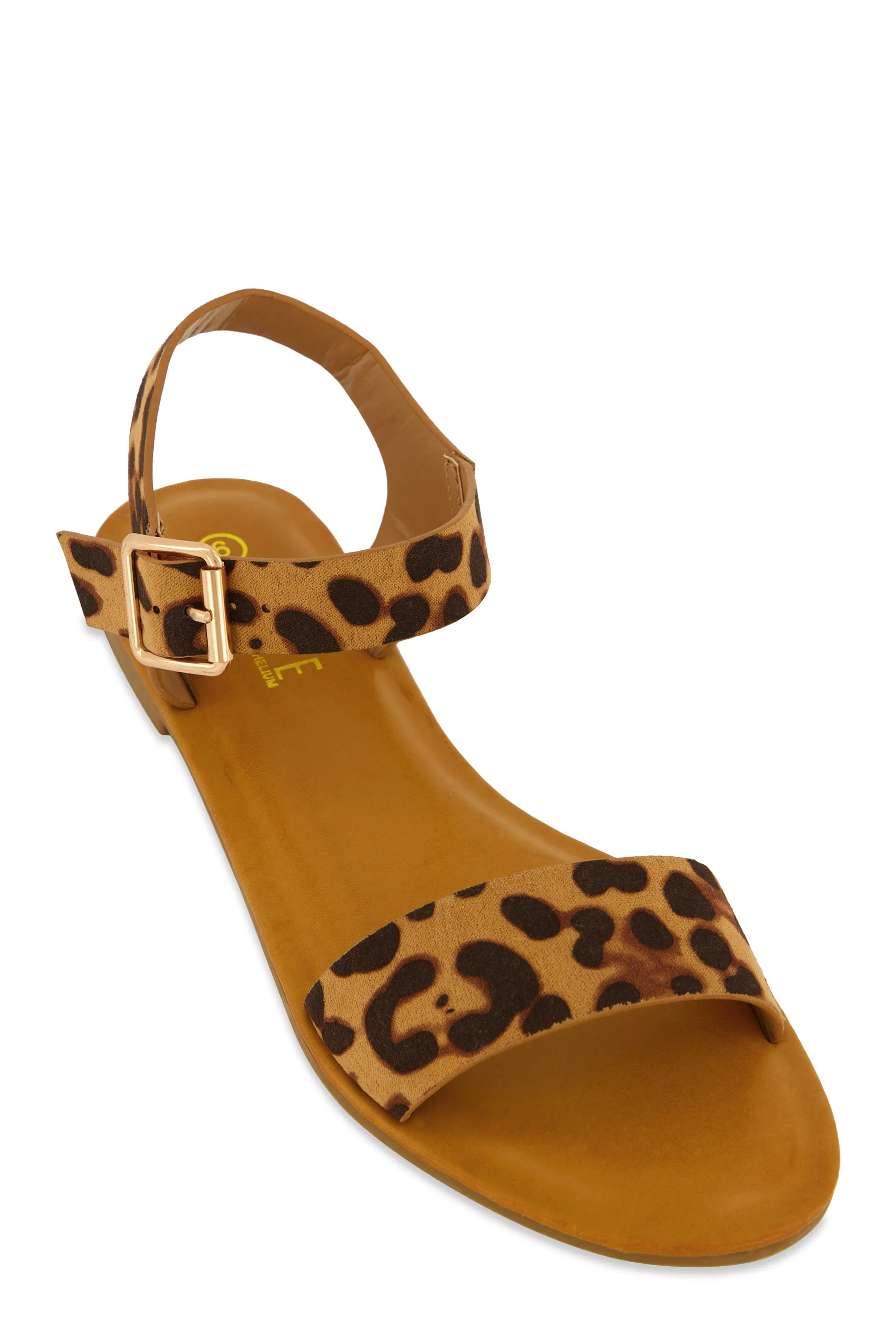 Single Band Buckle Ankle Strap Sandals sold by Rainbow