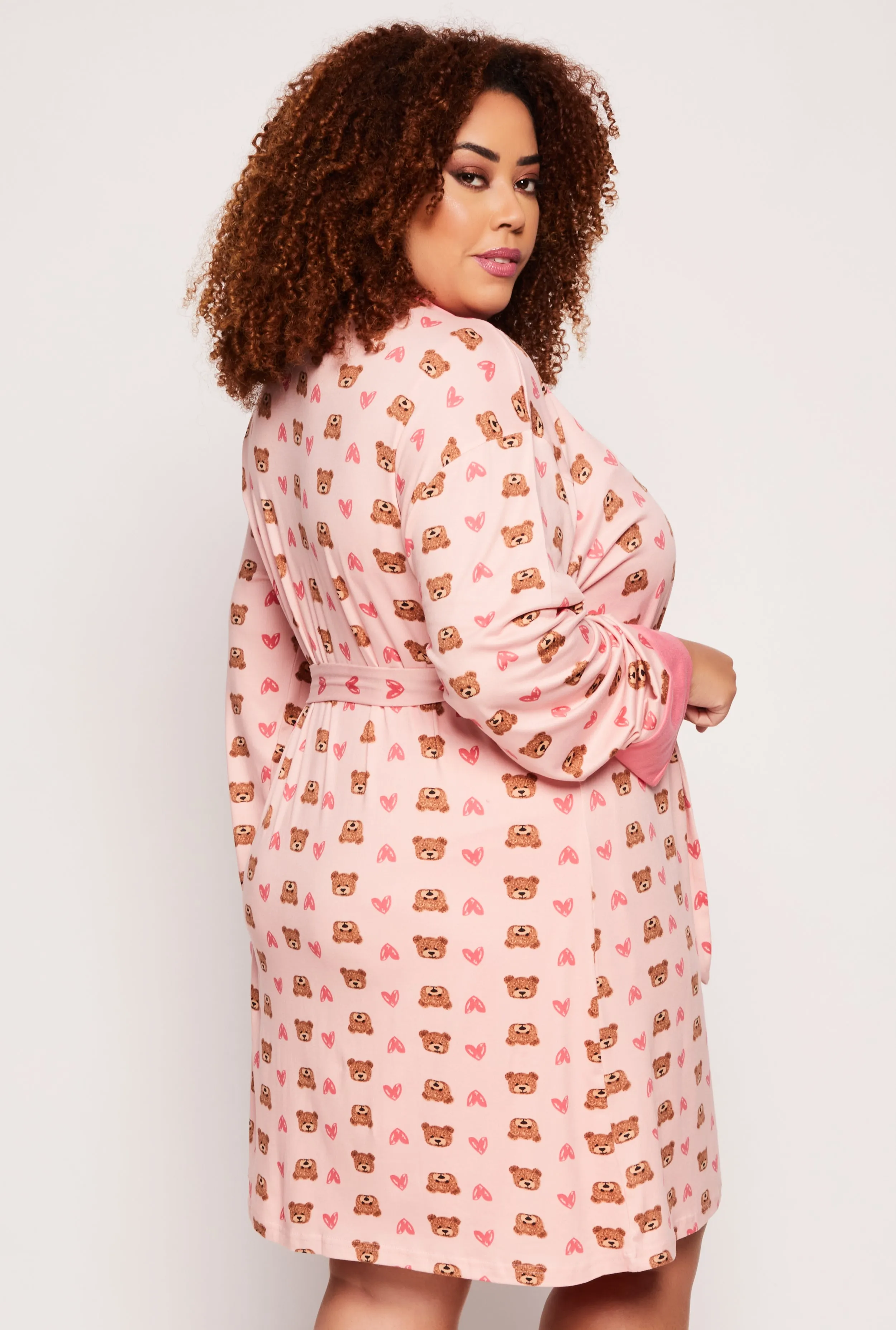 Plus Size Friends Forever Graphic Nightgown and Robe sold by Rainbow product image thumbnail 2