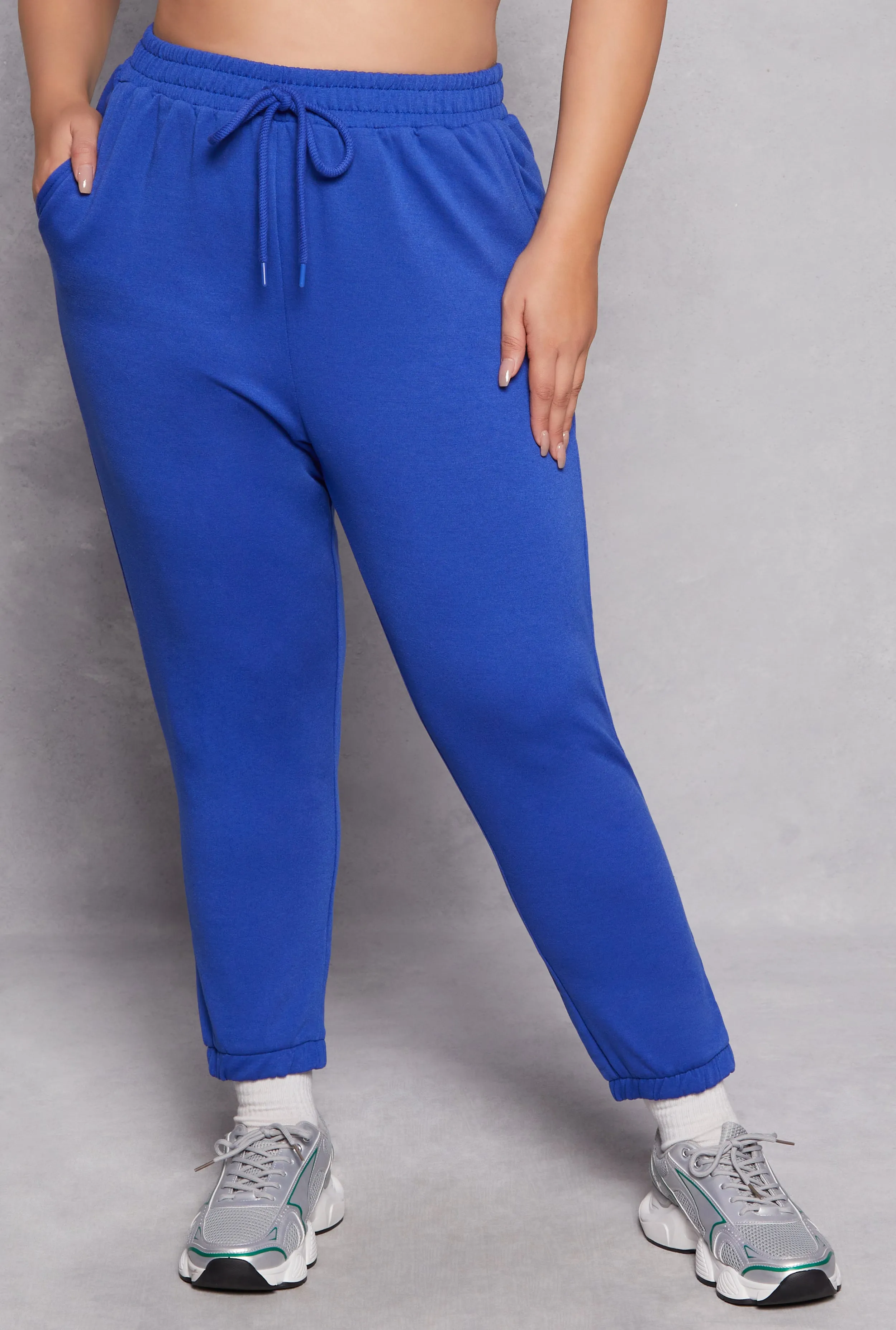 Plus Size Iris Fleece Drawstring Sweatpants sold by Rainbow product image thumbnail 2
