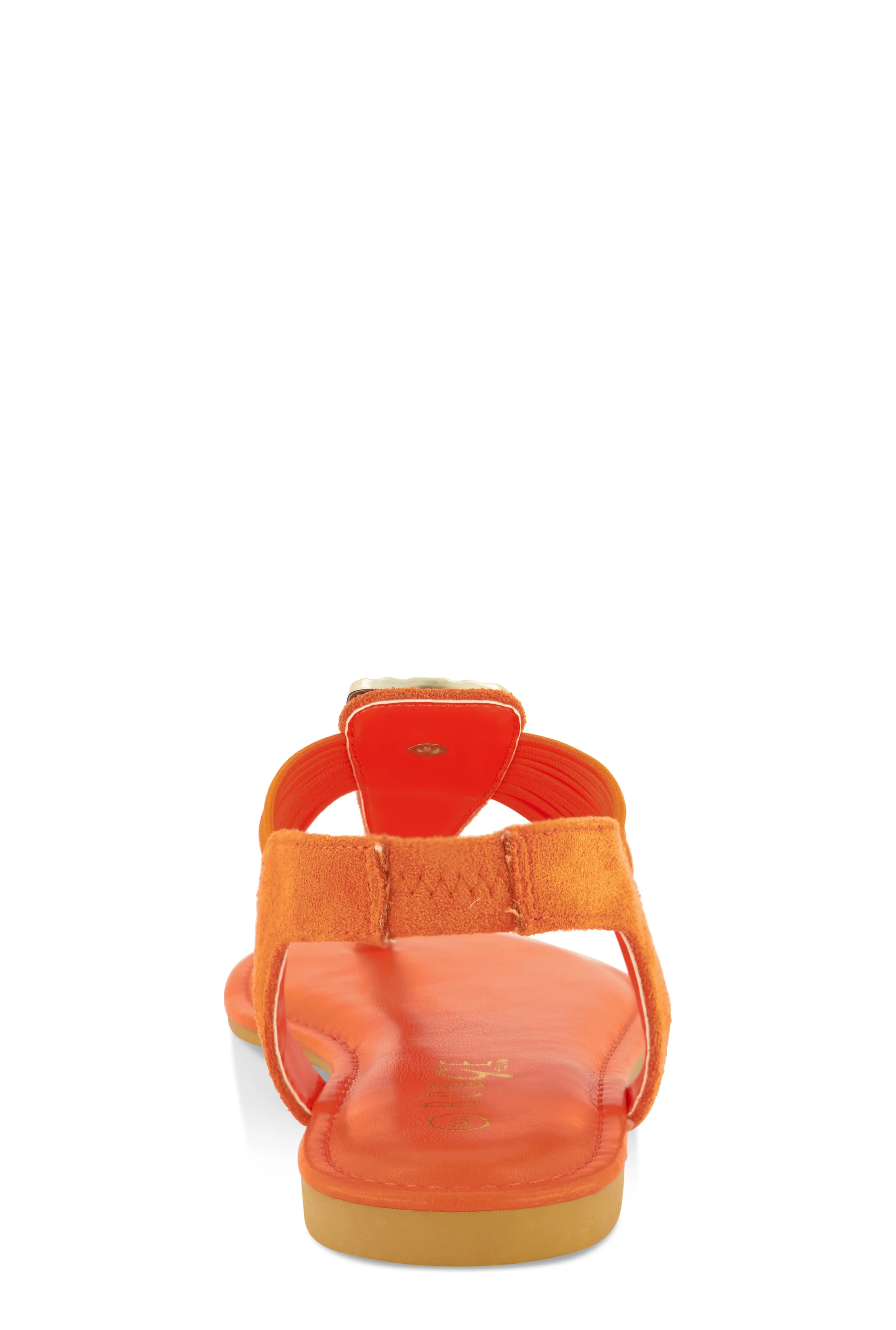 Metallic Pendant Corded Thong Sandals sold by Rainbow product image thumbnail 3