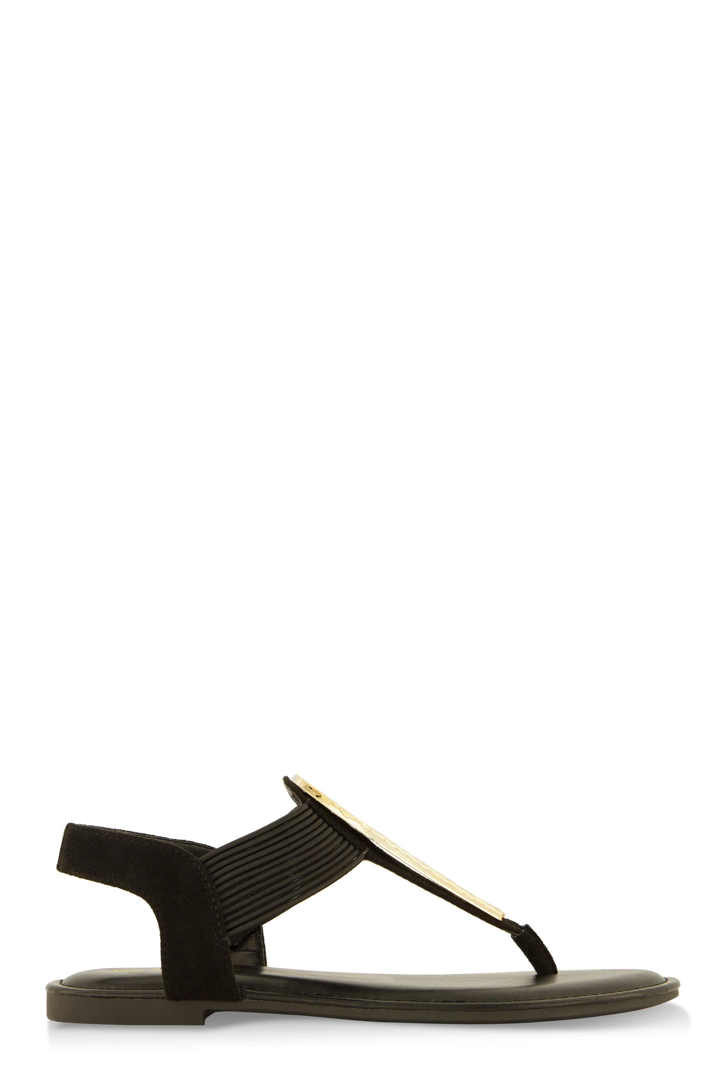 Metallic Pendant Corded Thong Sandals sold by Rainbow product image thumbnail 2