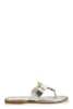 Metallic Geometric Pendant Thong Slide Sandals sold by Rainbow