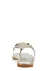 Metallic Geometric Pendant Thong Slide Sandals sold by Rainbow