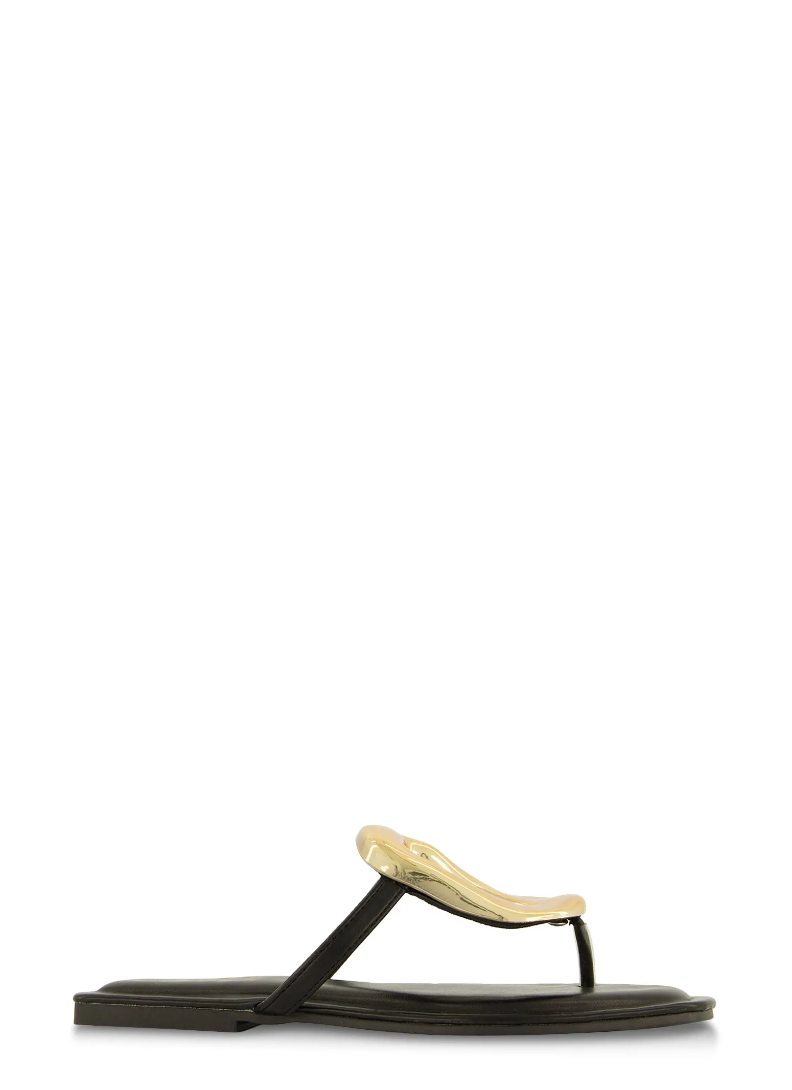 Metallic Pendant Thong Slide Sandals sold by Rainbow product image thumbnail 2