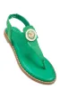 Lion Pendant Corded Thong Sandals sold by Rainbow
