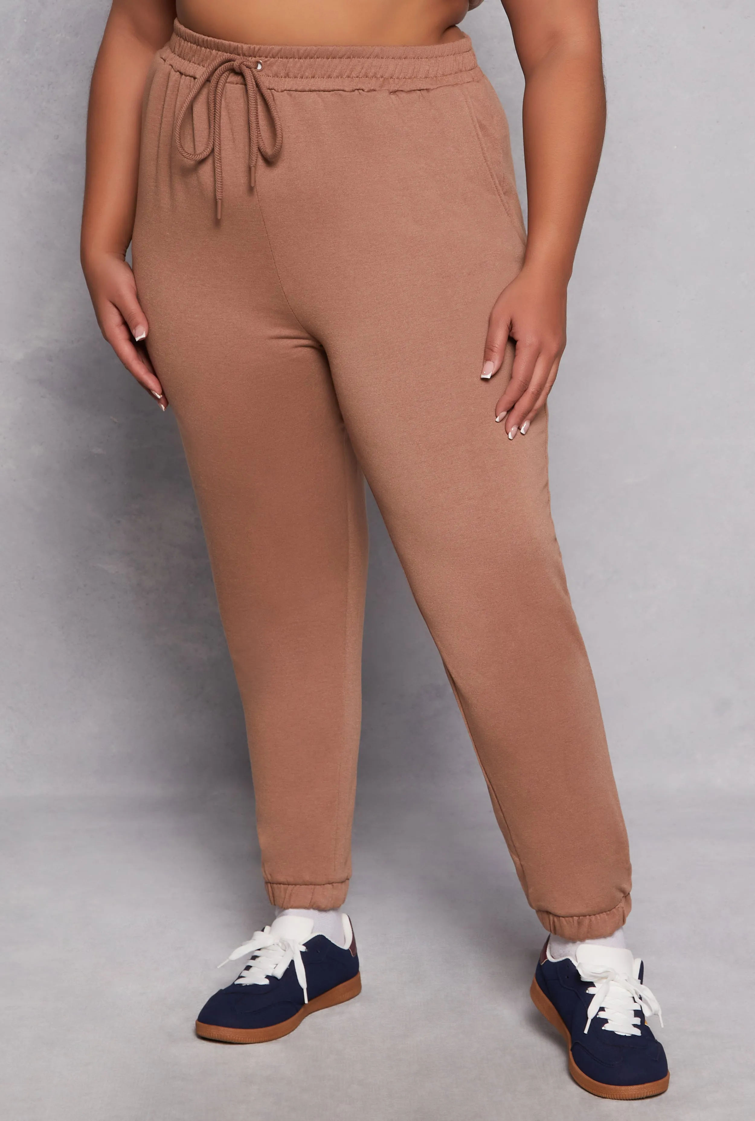 Plus Size Iris Fleece Drawstring Sweatpants sold by Rainbow product image thumbnail 2