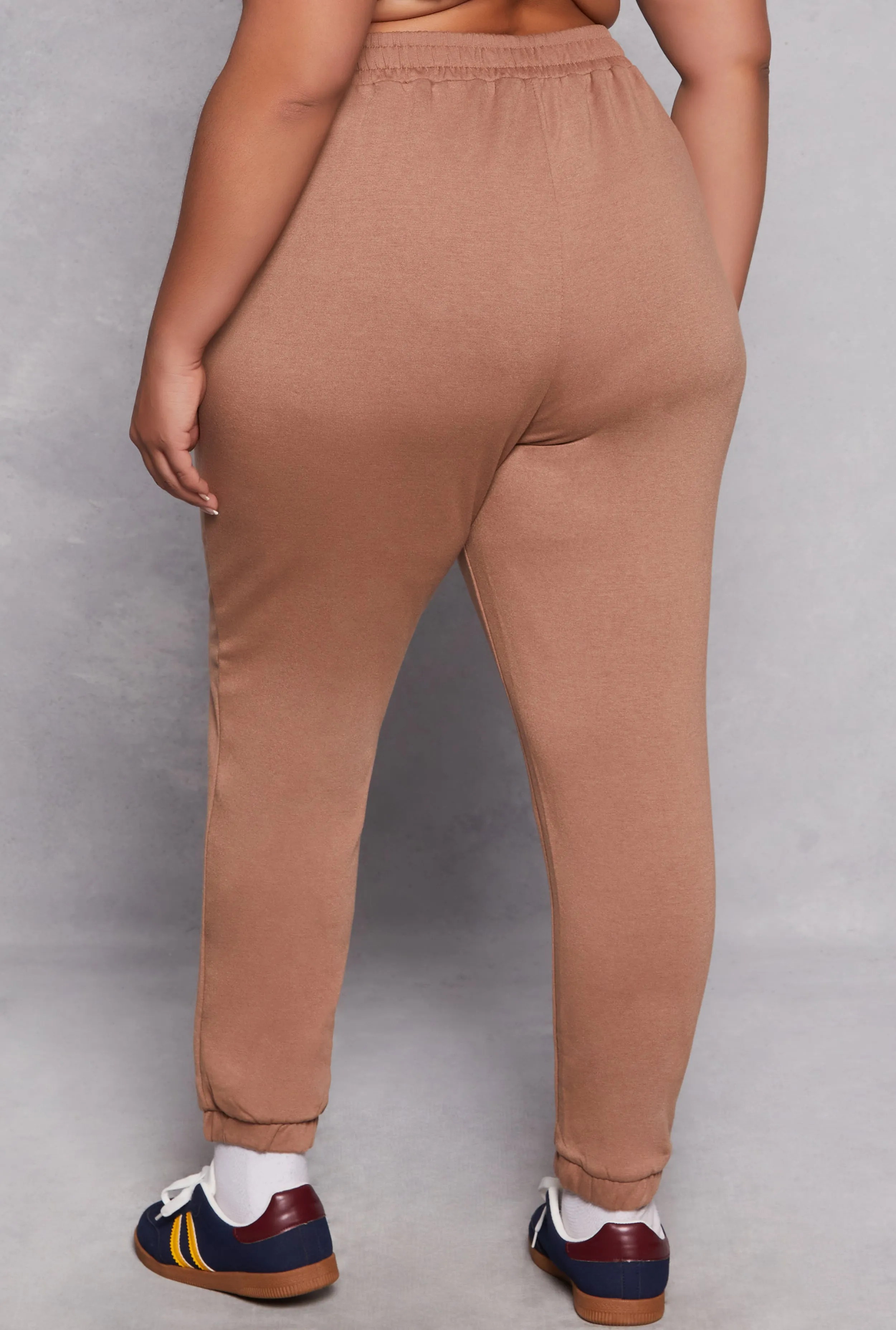 Plus Size Iris Fleece Drawstring Sweatpants sold by Rainbow product image thumbnail 3