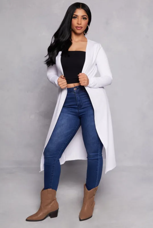 Long Sleeve Open Front Duster sold by Rainbow