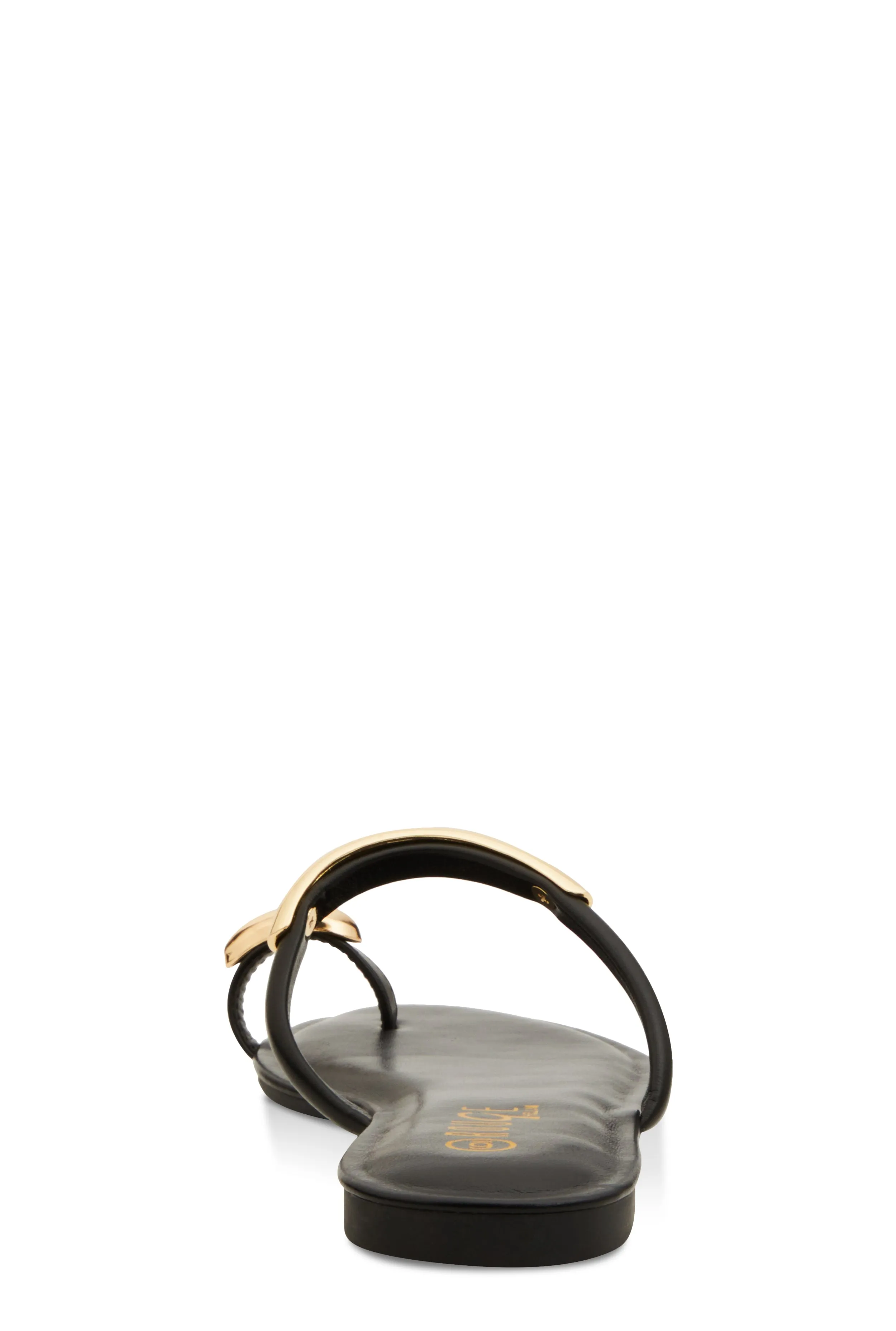 Metallic Detail Toe Loop Slide Sandals sold by Rainbow product image thumbnail 3