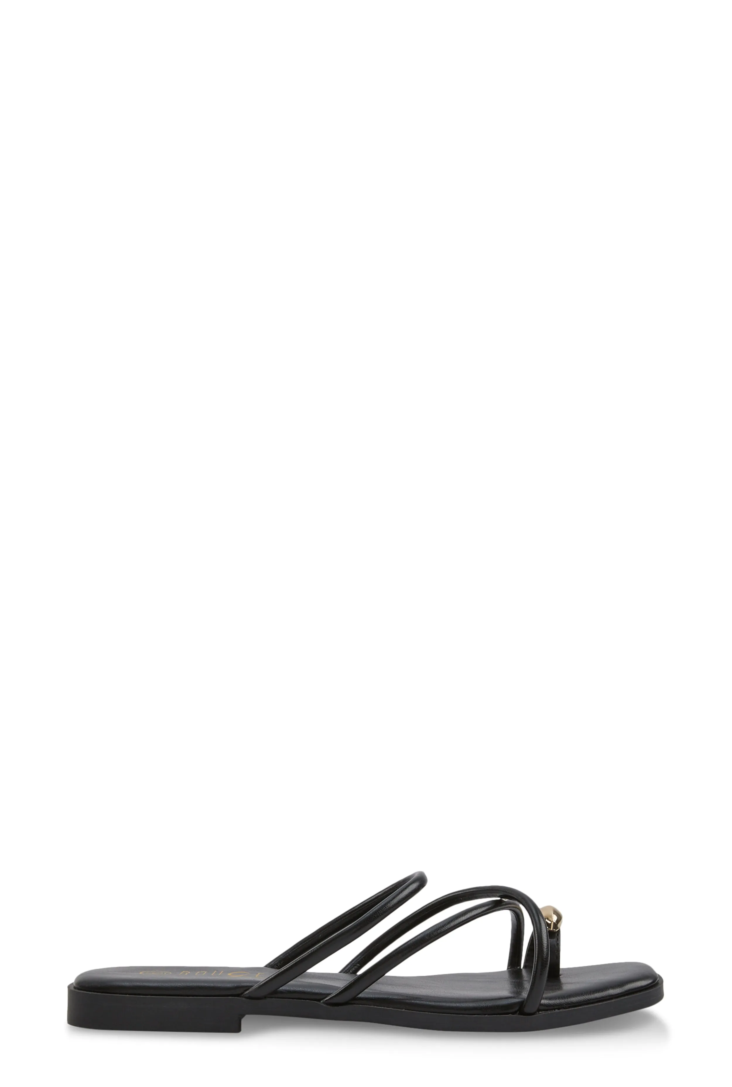 Metallic Toe Loop Strappy Slide Sandals sold by Rainbow product image thumbnail 2