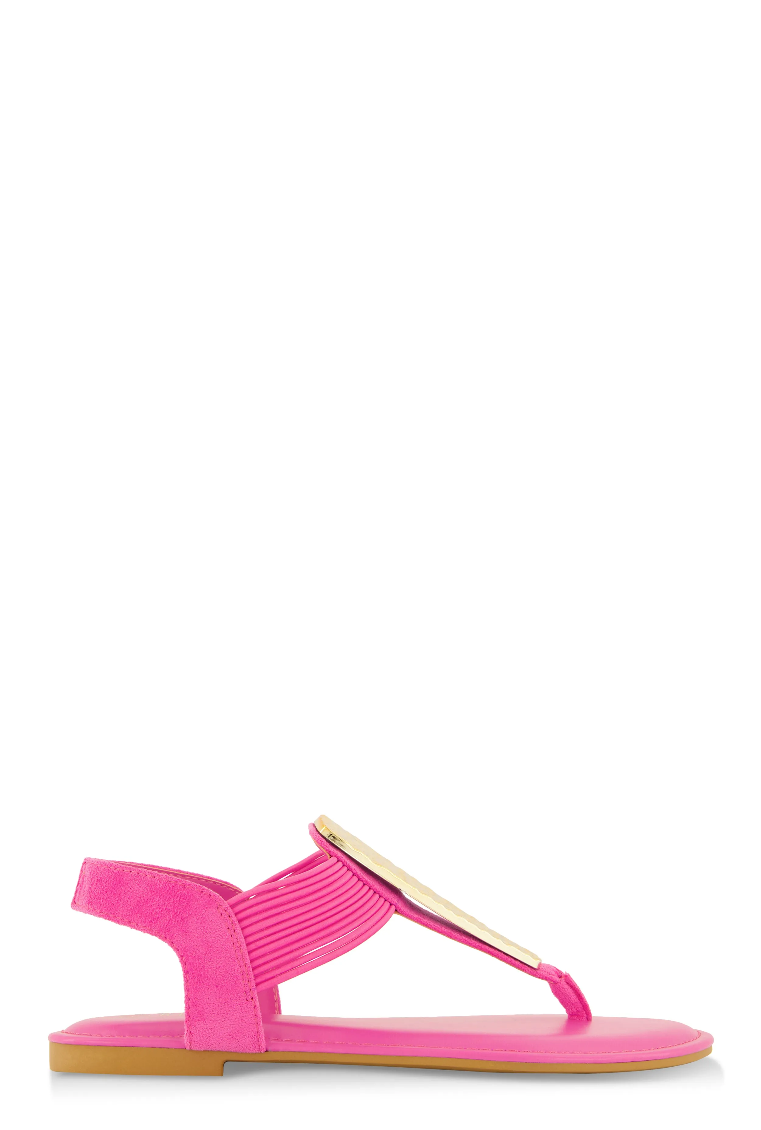 Metallic Pendant Corded Thong Sandals sold by Rainbow product image thumbnail 2