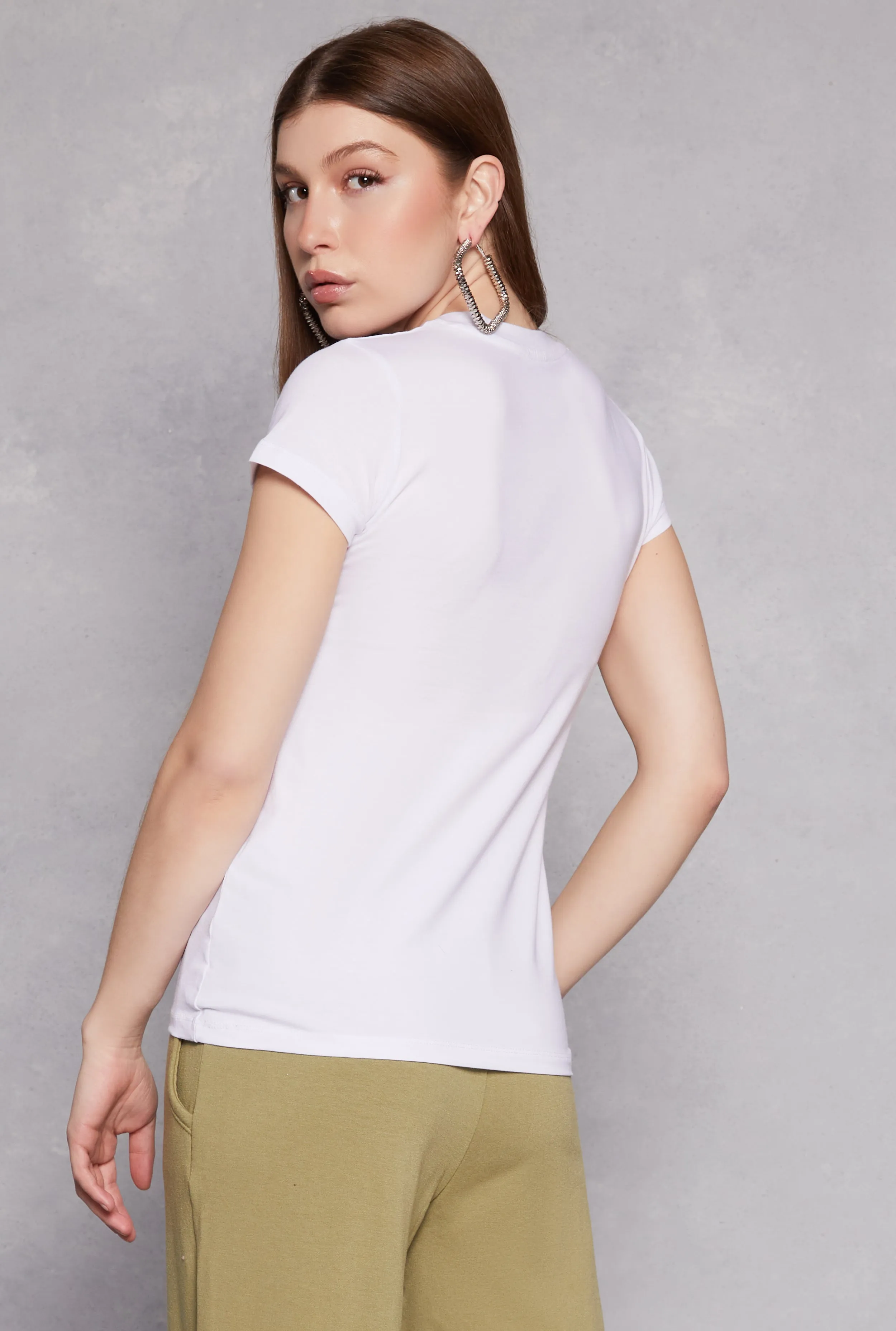 Basic Short Sleeve Tee sold by Rainbow product image thumbnail 3