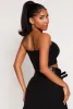 Haute Monde Ribbed Tube Top sold by Rainbow