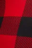 Plus Size Buffalo Plaid Mock Neck Top sold by Rainbow