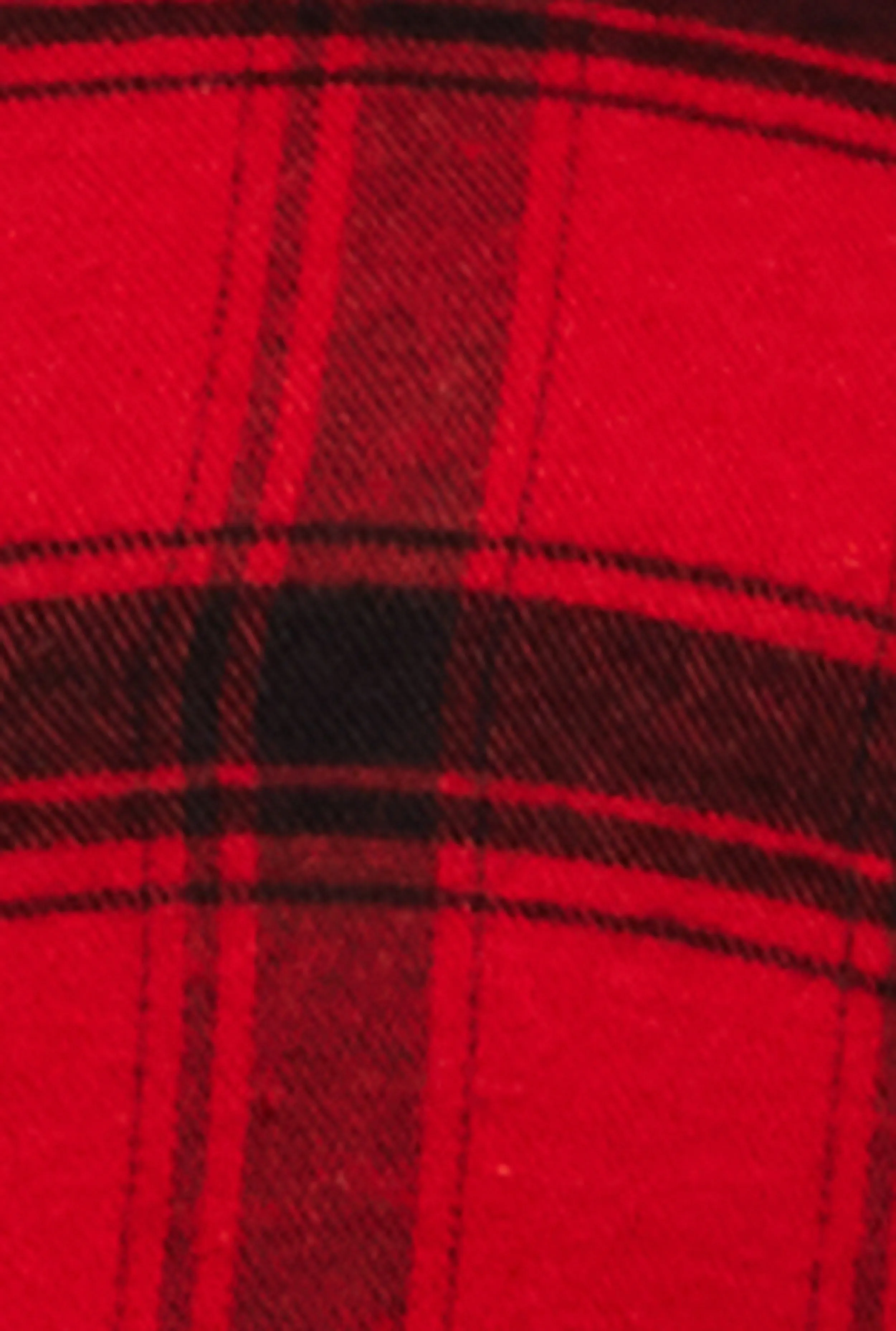 Plus Size Plaid Tie Hem Crop Top sold by Rainbow product image thumbnail 4