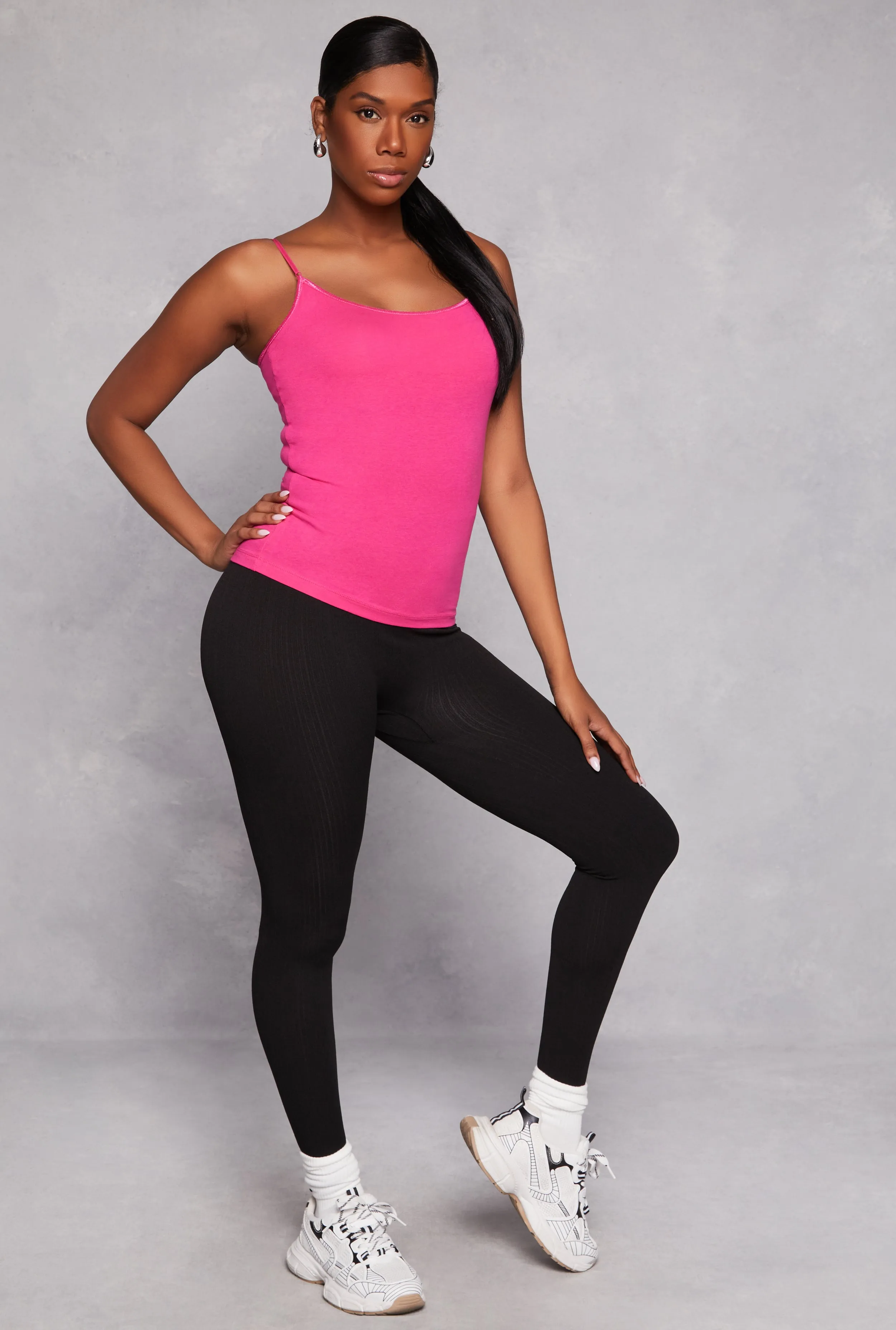 Scoop Neck Shelf Bra Cami sold by Rainbow product image thumbnail 2