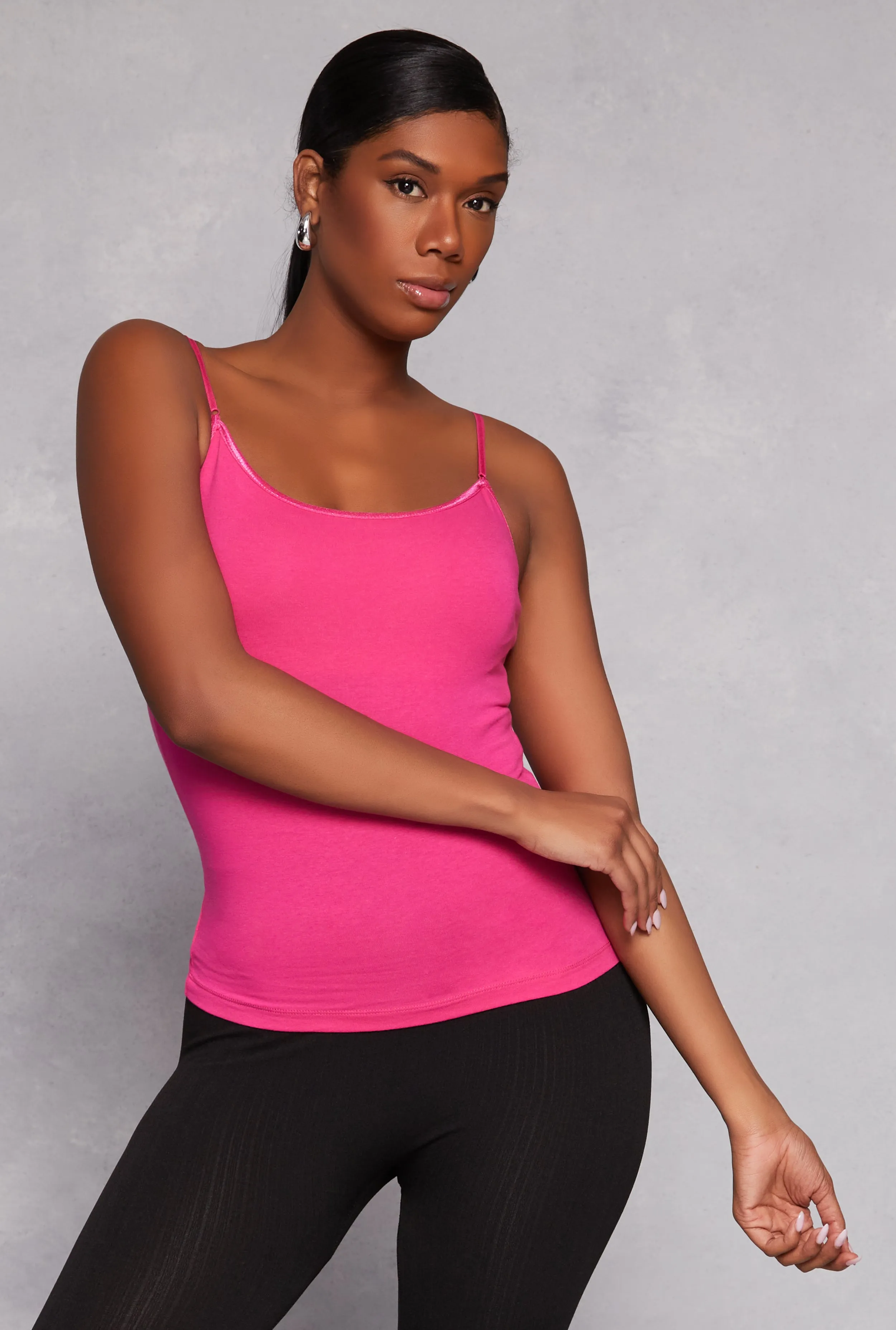 Scoop Neck Shelf Bra Cami sold by Rainbow