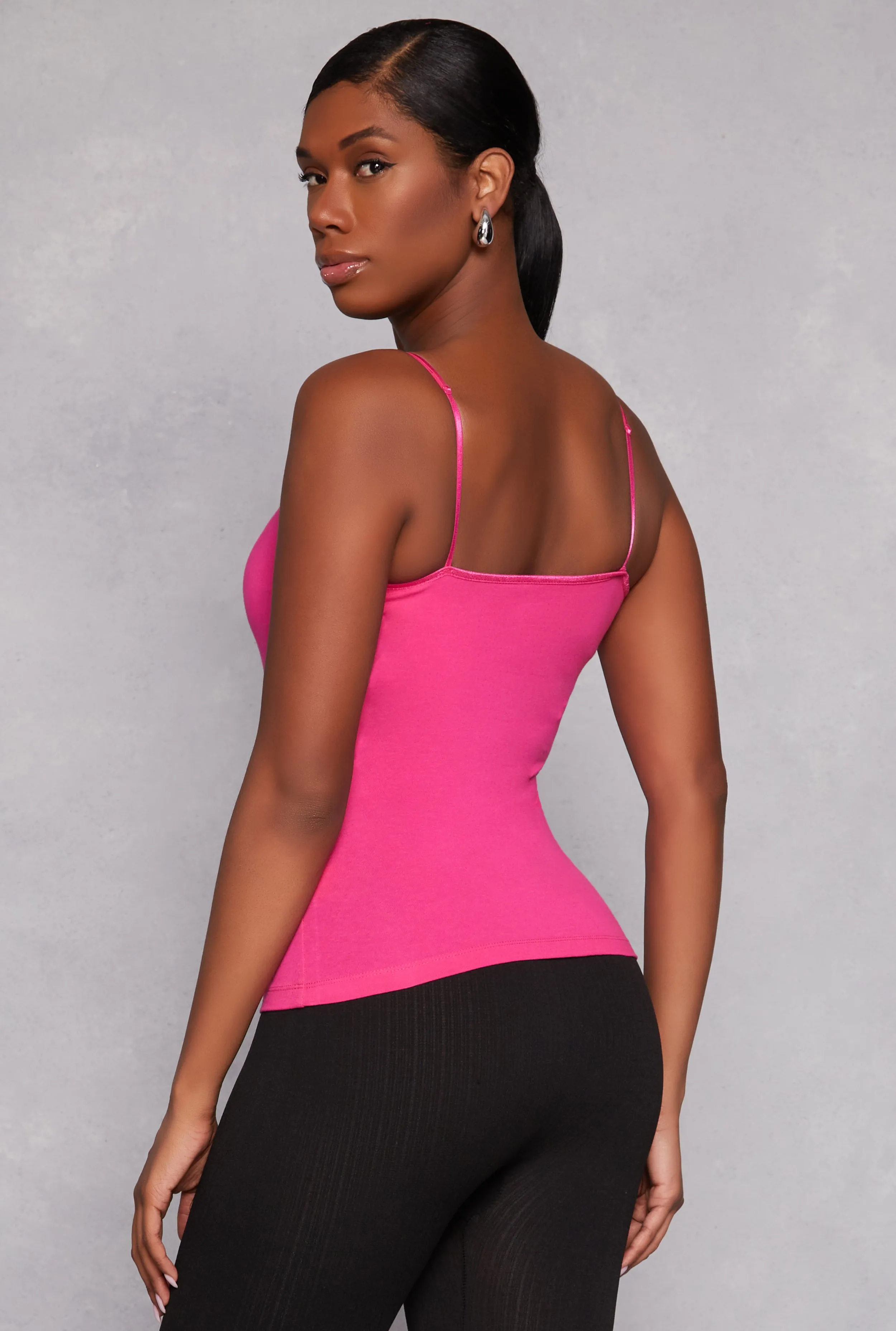 Scoop Neck Shelf Bra Cami sold by Rainbow product image thumbnail 3