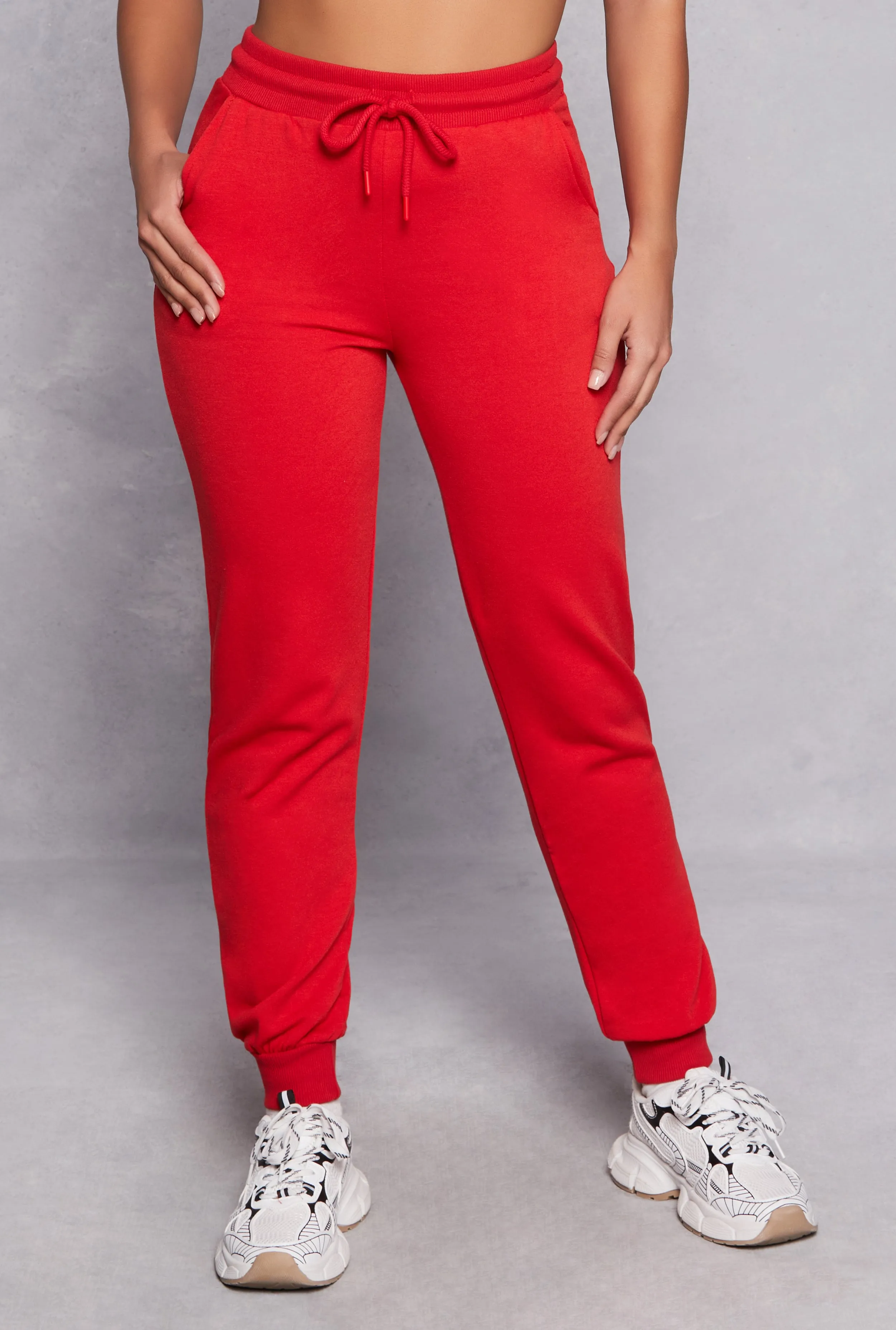 High Waist Drawstring Pocket Joggers sold by Rainbow product image thumbnail 2