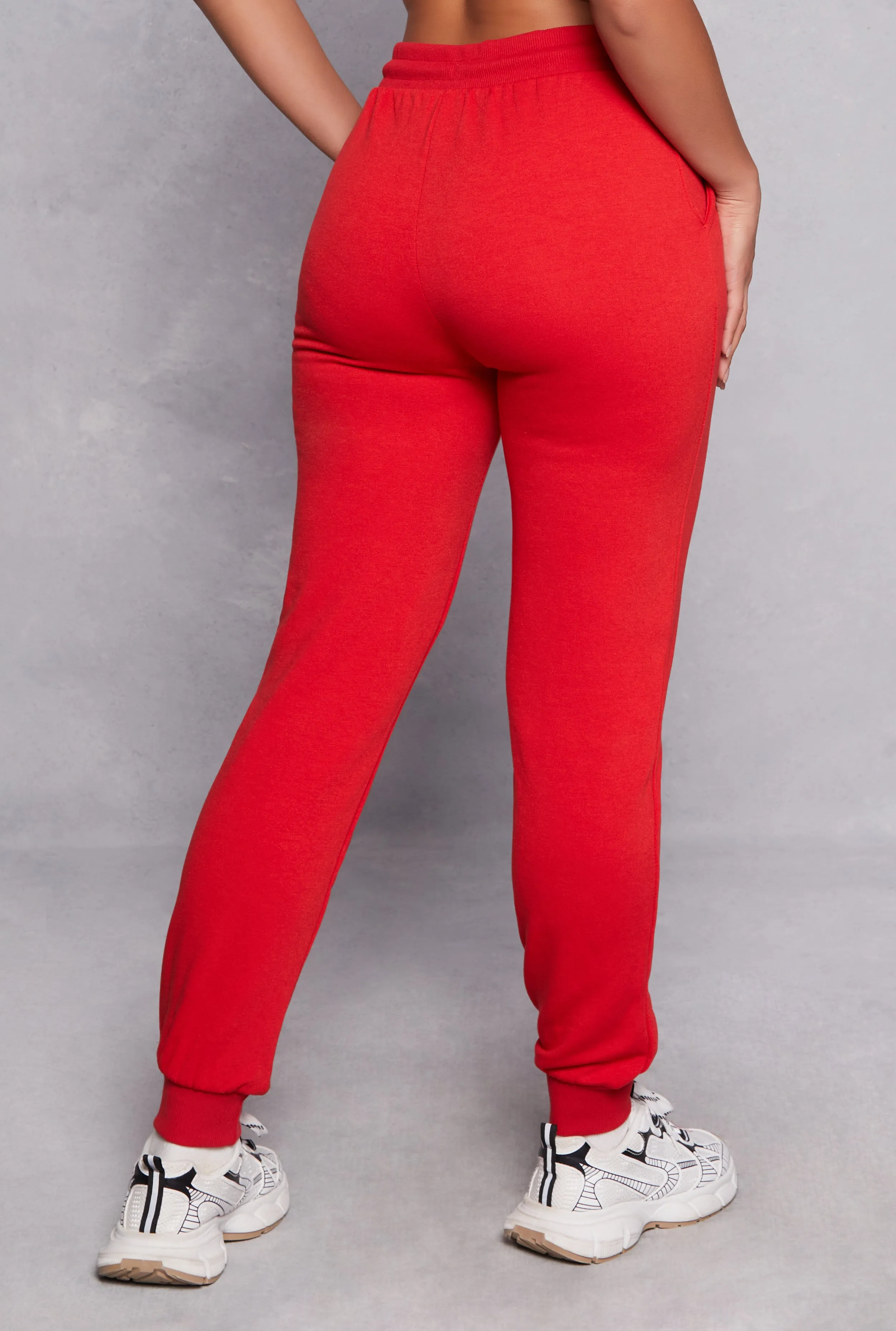 High Waist Drawstring Pocket Joggers sold by Rainbow product image thumbnail 3