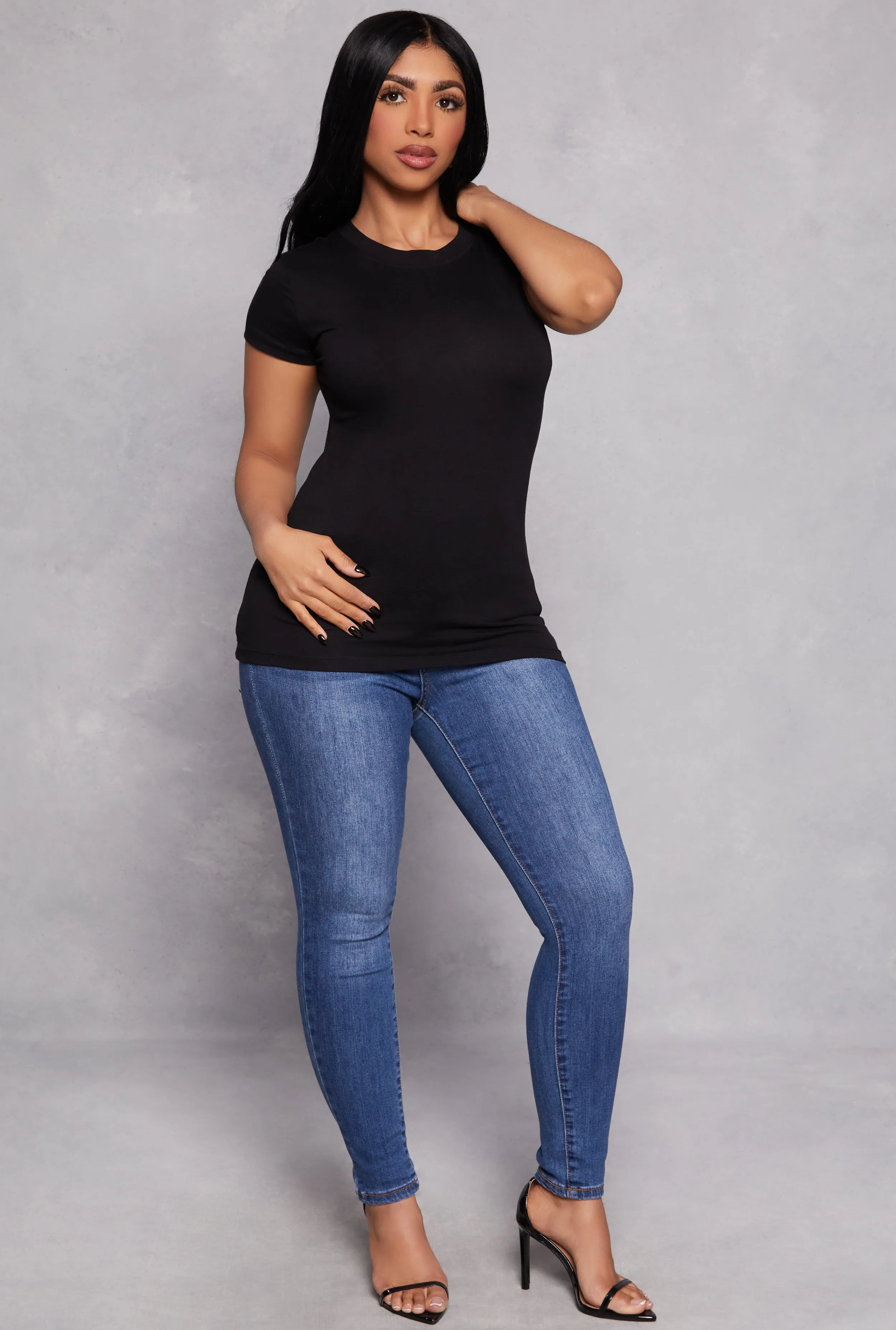 Basic Short Sleeve Tee sold by Rainbow product image thumbnail 2