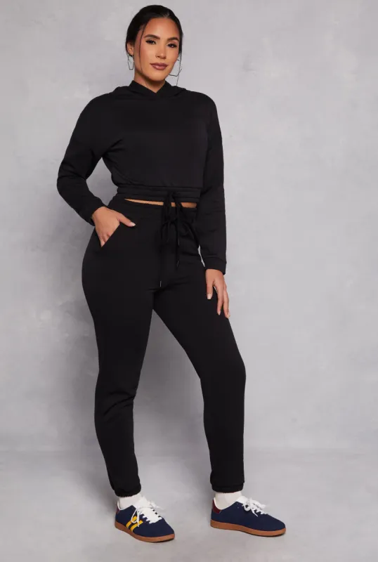 Iris Basic Fleece Drawstring Sweatpants sold by Rainbow