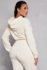 Iris Hooded Cropped Sweatshirt sold by Rainbow