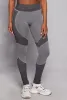 Two Tone High Waist Leggings sold by Rainbow