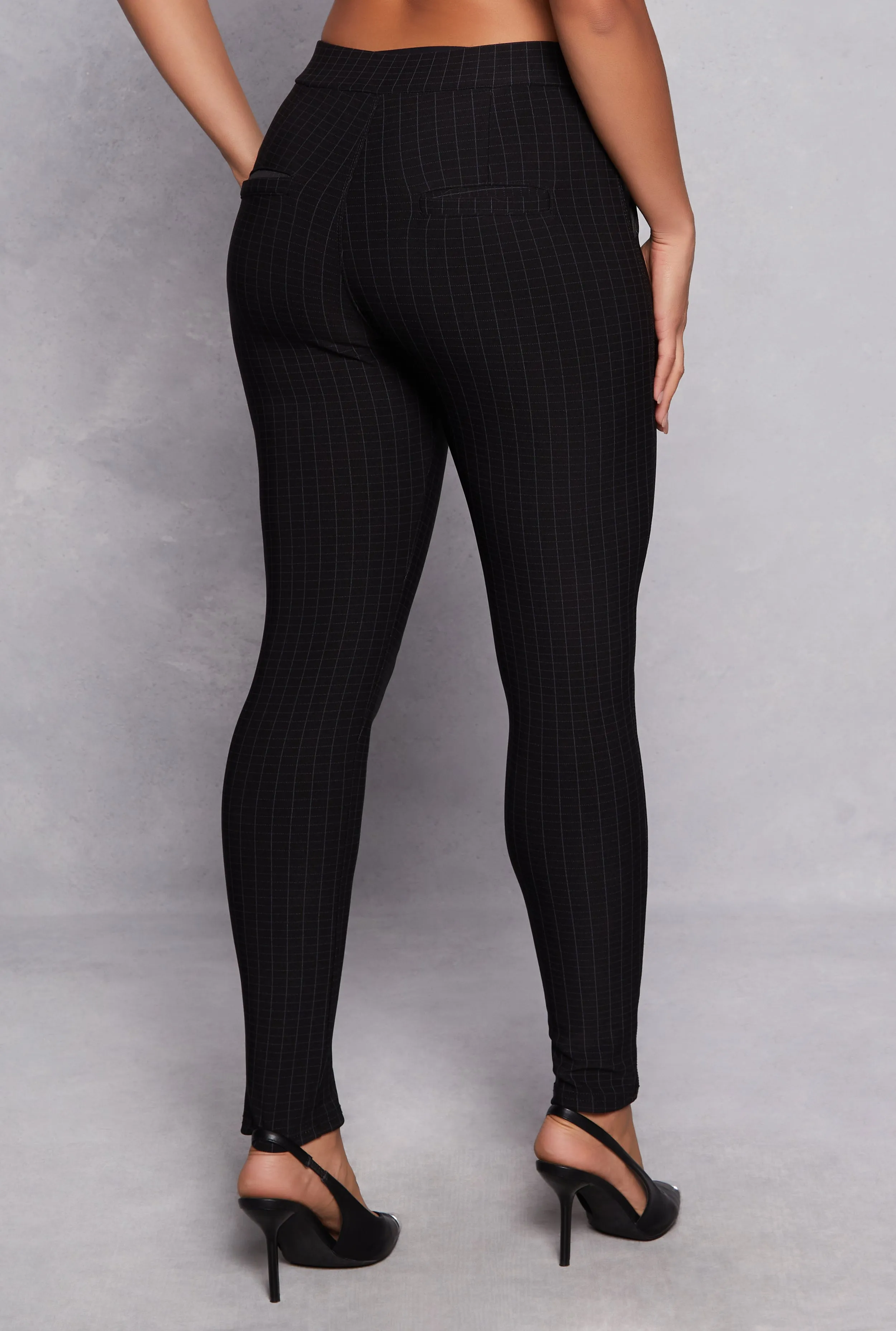 Scuba Windowpane Dress Pants sold by Rainbow product image thumbnail 3