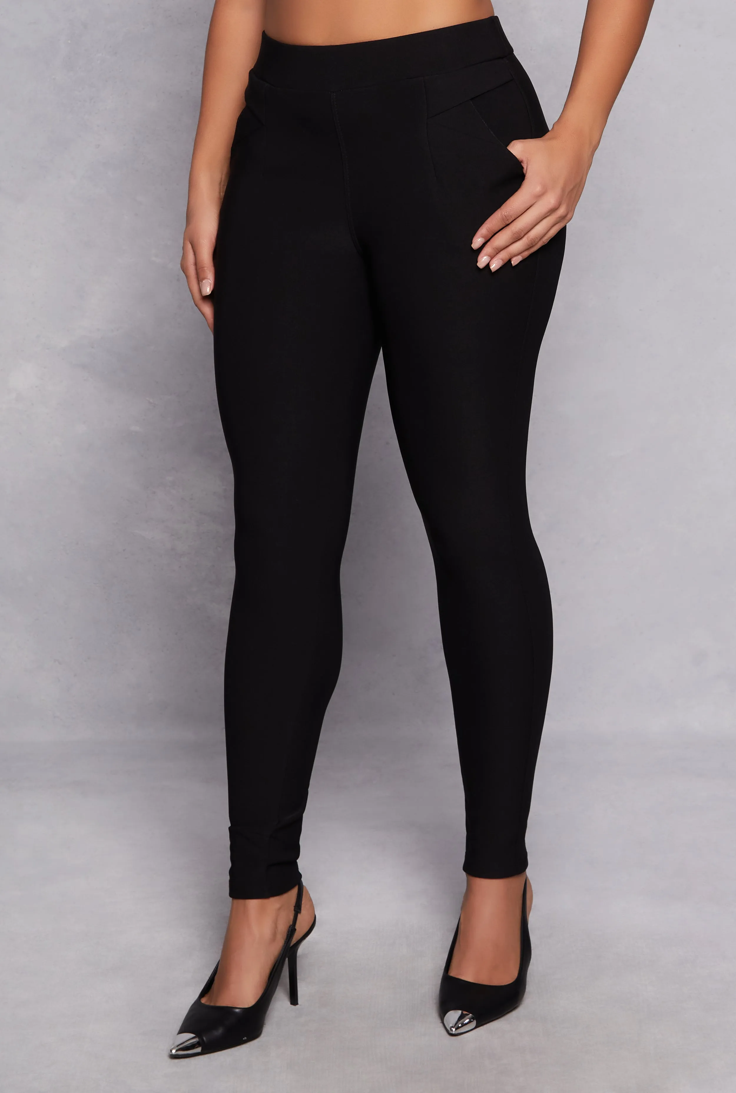 Scuba Skinny Leg Dress Pants sold by Rainbow product image thumbnail 2