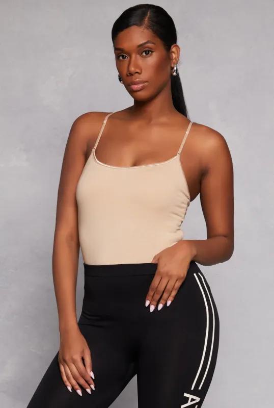 Scoop Neck Shelf Bra Cami sold by Rainbow