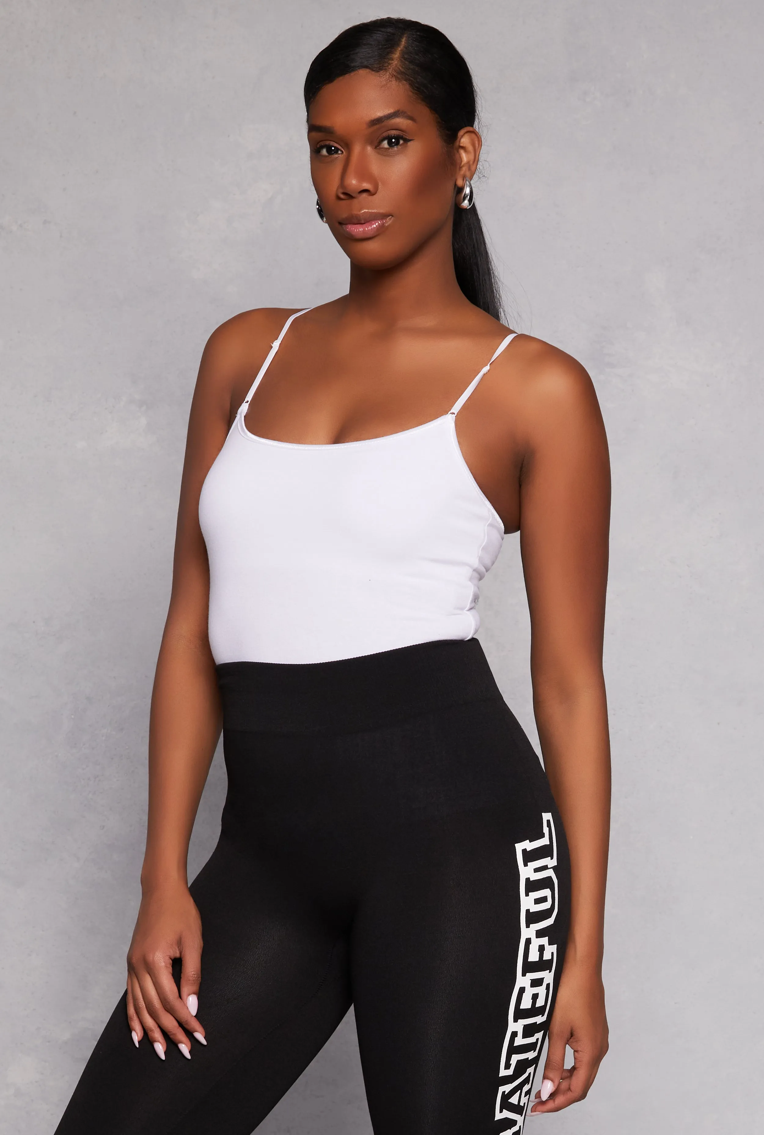 Scoop Neck Shelf Bra Cami sold by Rainbow