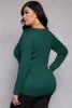Plus Size Button Detail Cut Out Top sold by Rainbow