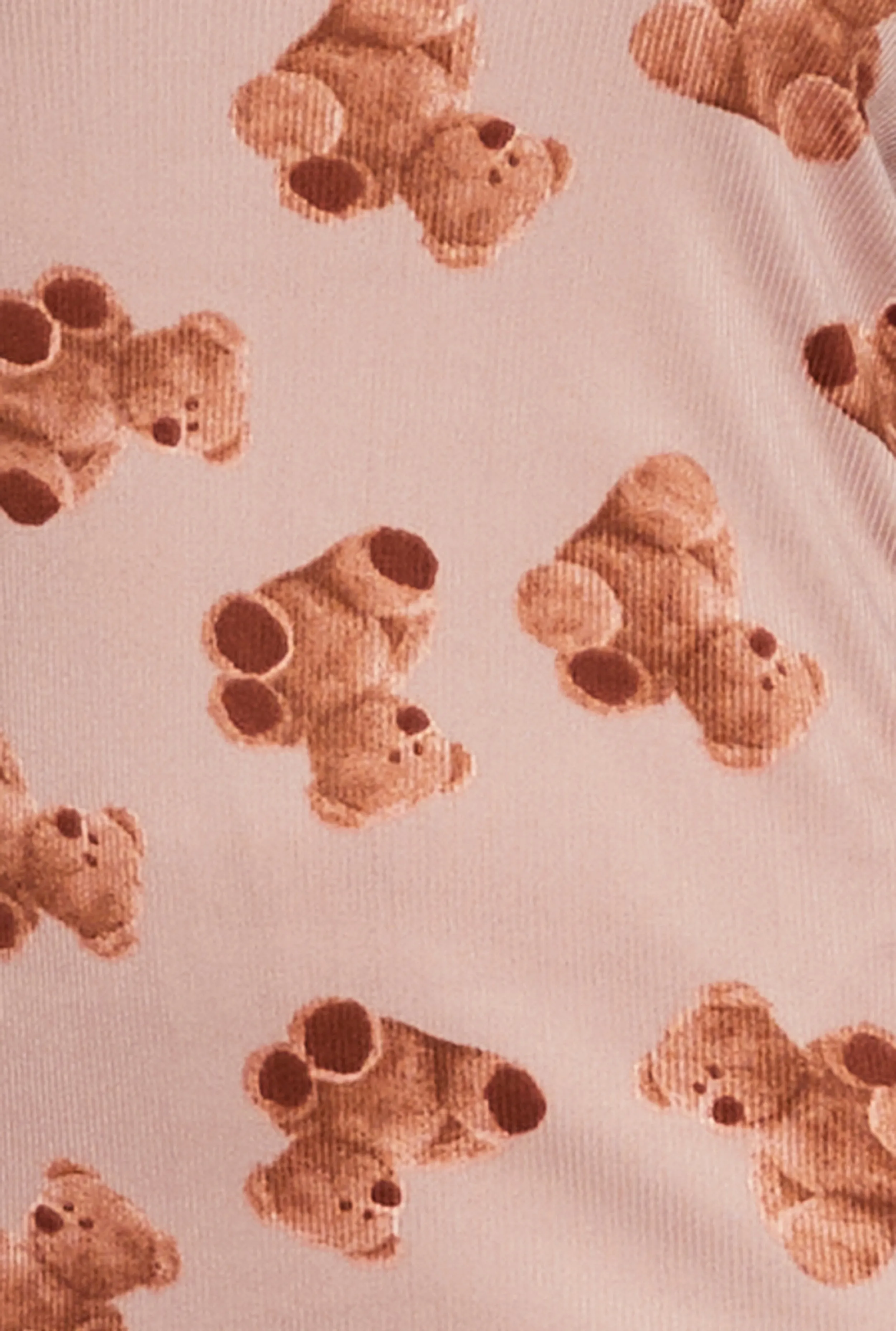 Teddy Bear Print Pajama Cami and Shorts sold by Rainbow product image thumbnail 3