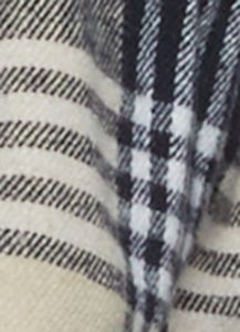 Plaid Brushed Knit Cropped Shacket sold by Rainbow