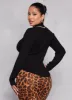 Ribbed Knit Mock Neck Top sold by Rainbow
