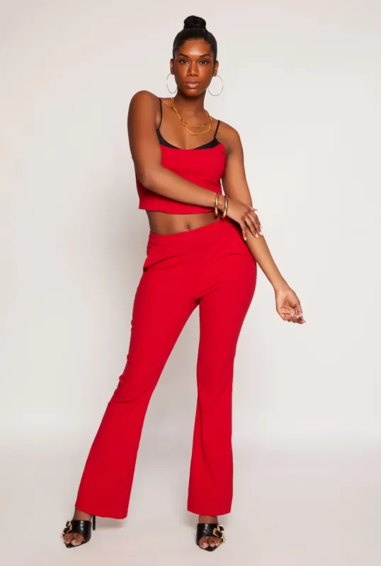 Iris Flare Dress Pants sold by Rainbow