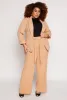 Plus Size Open Front Tabbed Sleeve Blazer sold by Rainbow